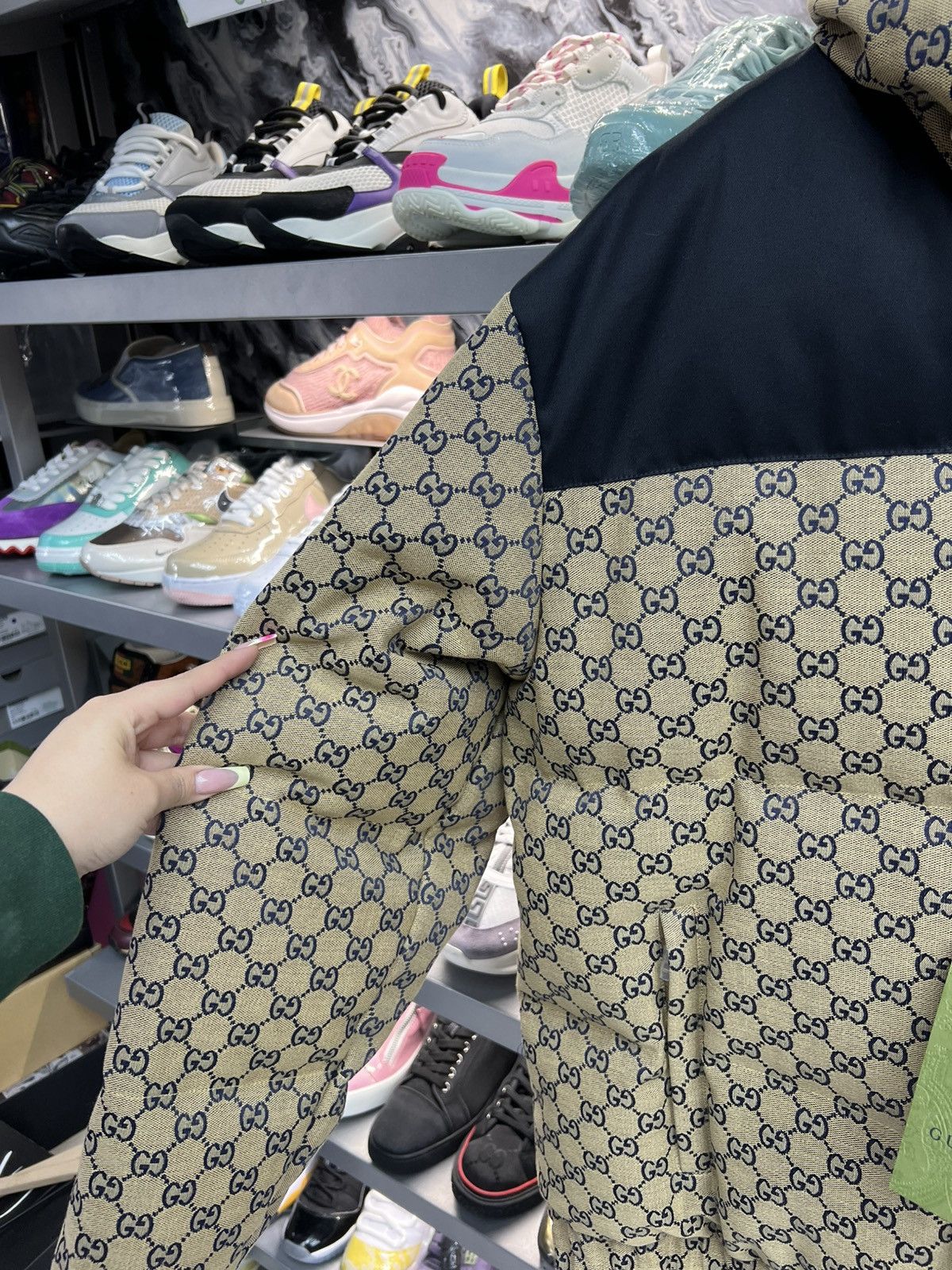Gucci Gucci GG Canvas Puffer Jacket Size US L / EU 52-54 / 3 - 4 Thumbnail