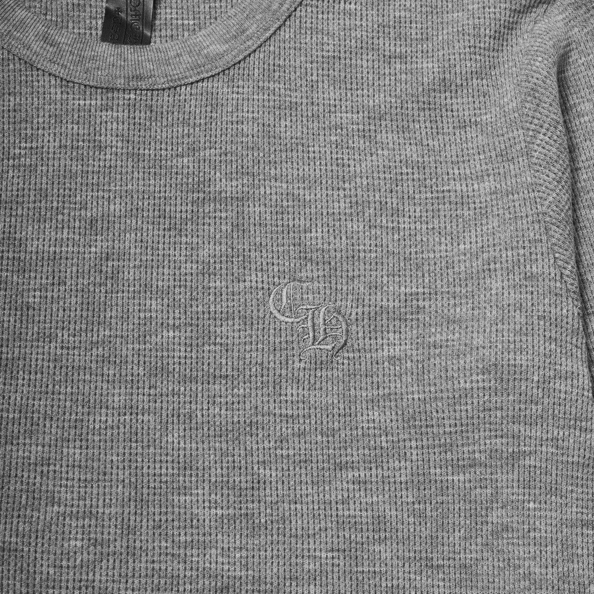 Chrome Hearts CHROME HEARTS CH WOOL THERMAL LONG T-SHIRT GRAY Size US S / EU 44-46 / 1 - 3 Thumbnail
