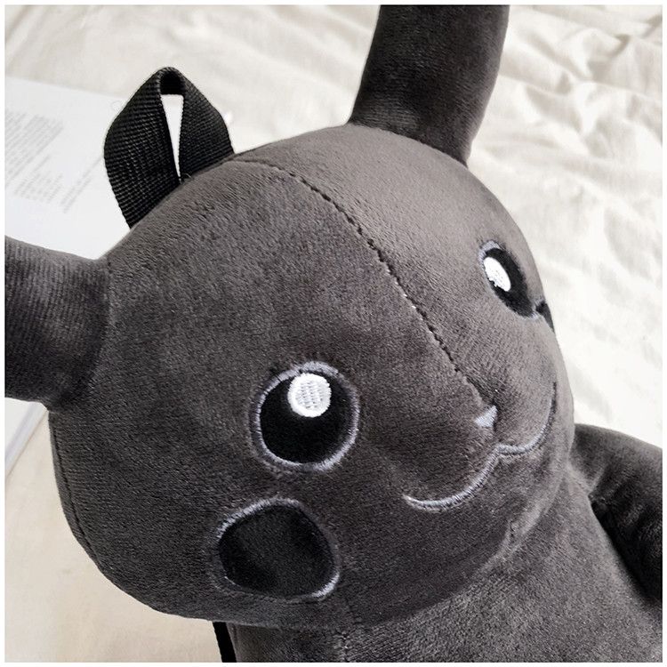 Japanese Brand Black pikachu backpack Size ONE SIZE - 5 Thumbnail