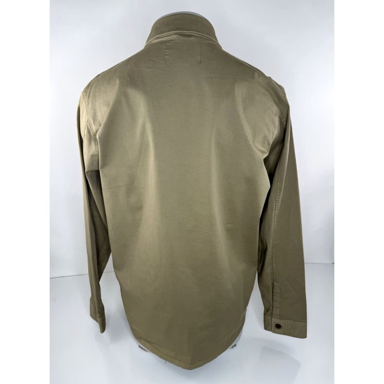 NN07 NN07 BERNER 1004 No Nationality 4 Pocket Safari Ranch Overshirt Jacket L Khaki Mens Size US L / EU 52-54 / 3 - 4 Thumbnail