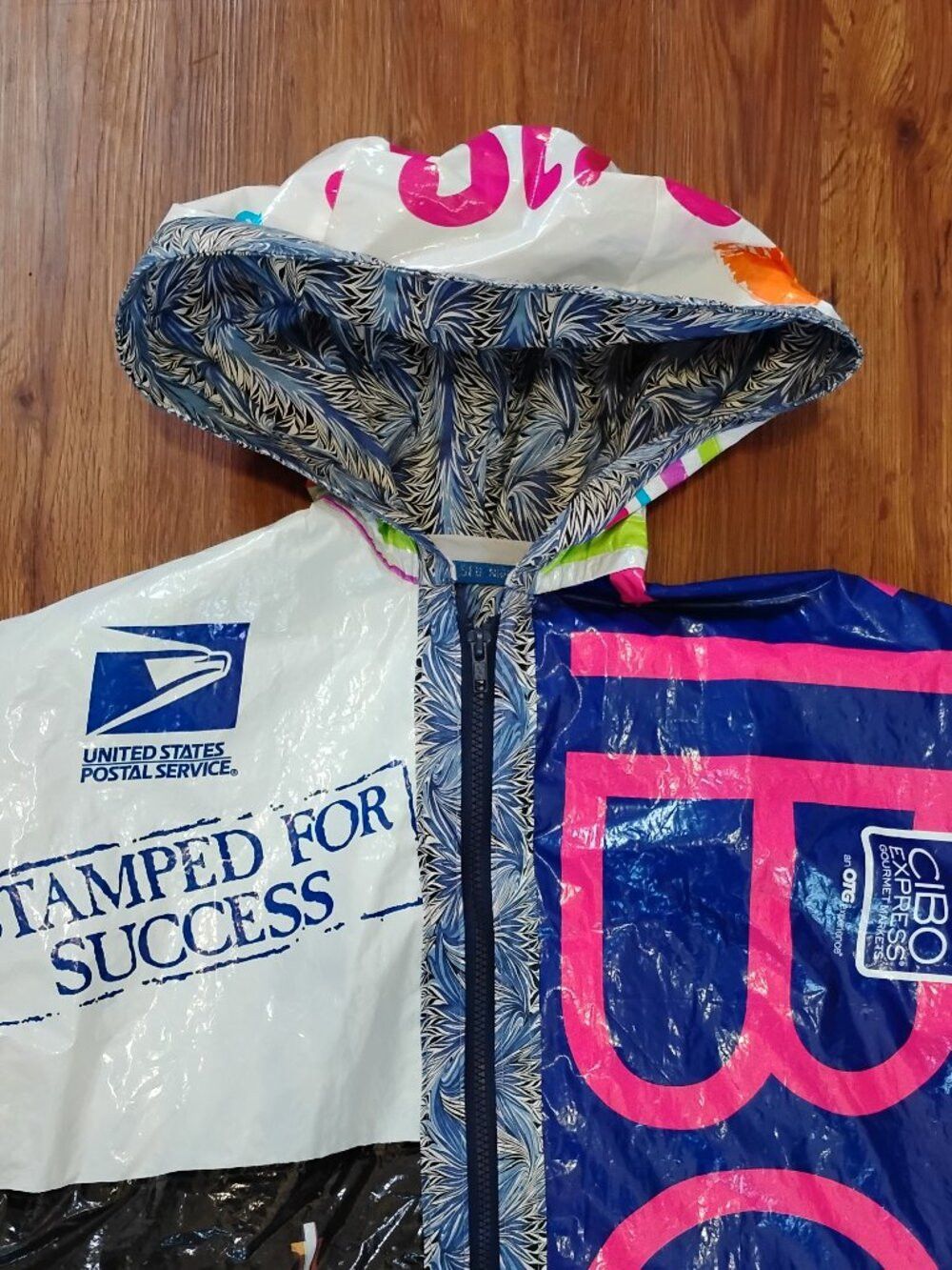 Other Jean Seu Nique Bag Lady Jacket Coat Upcycle Size XL / US 12-14 / IT 48-50 - 1 Thumbnail