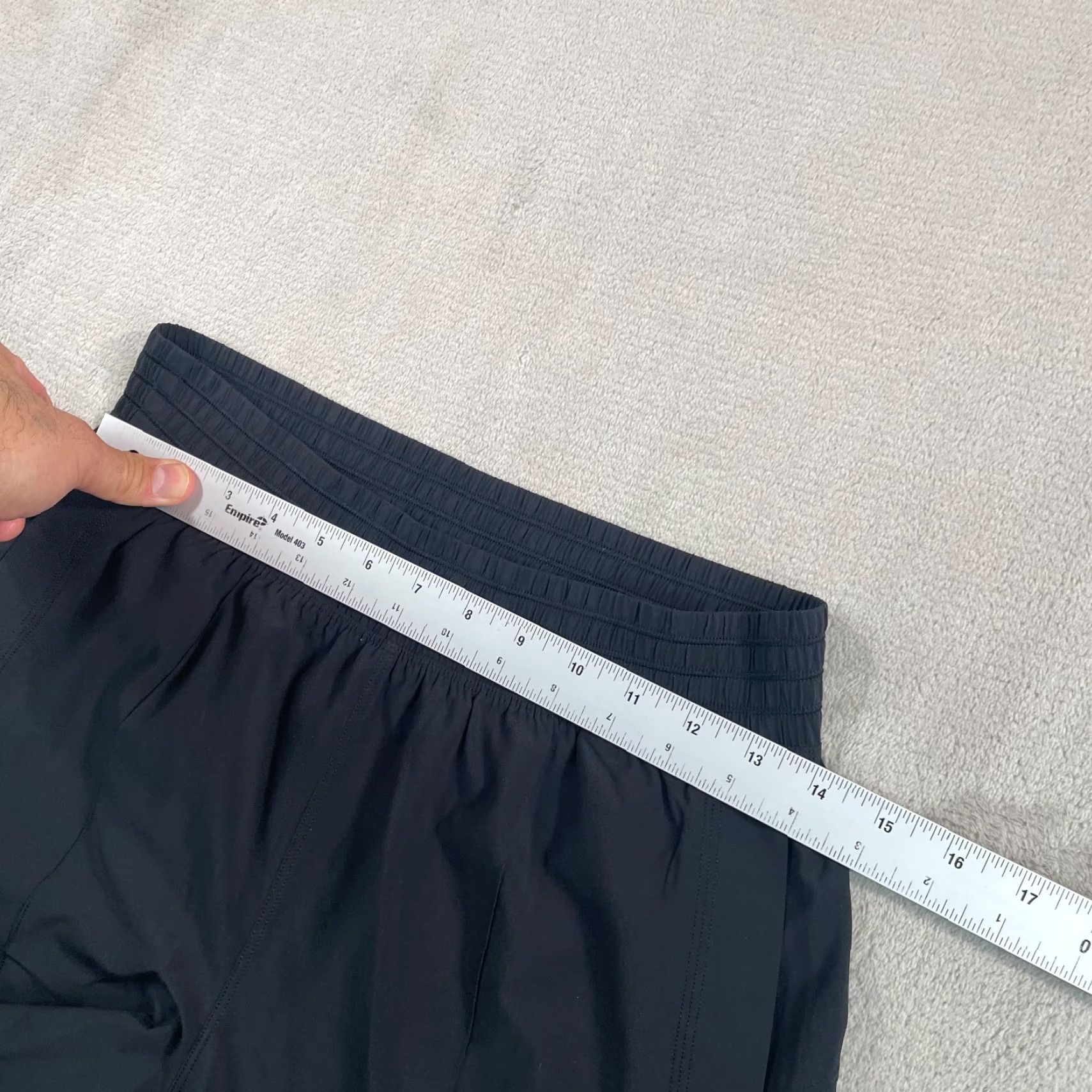 Lululemon Lululemon Wanderer Culotte Wide Leg Pants Women 6 Black Stretch Wicking Cropped Elastic Waist Pockets Quick Dry Size 28" / US 6 / IT 42 - 5 Thumbnail