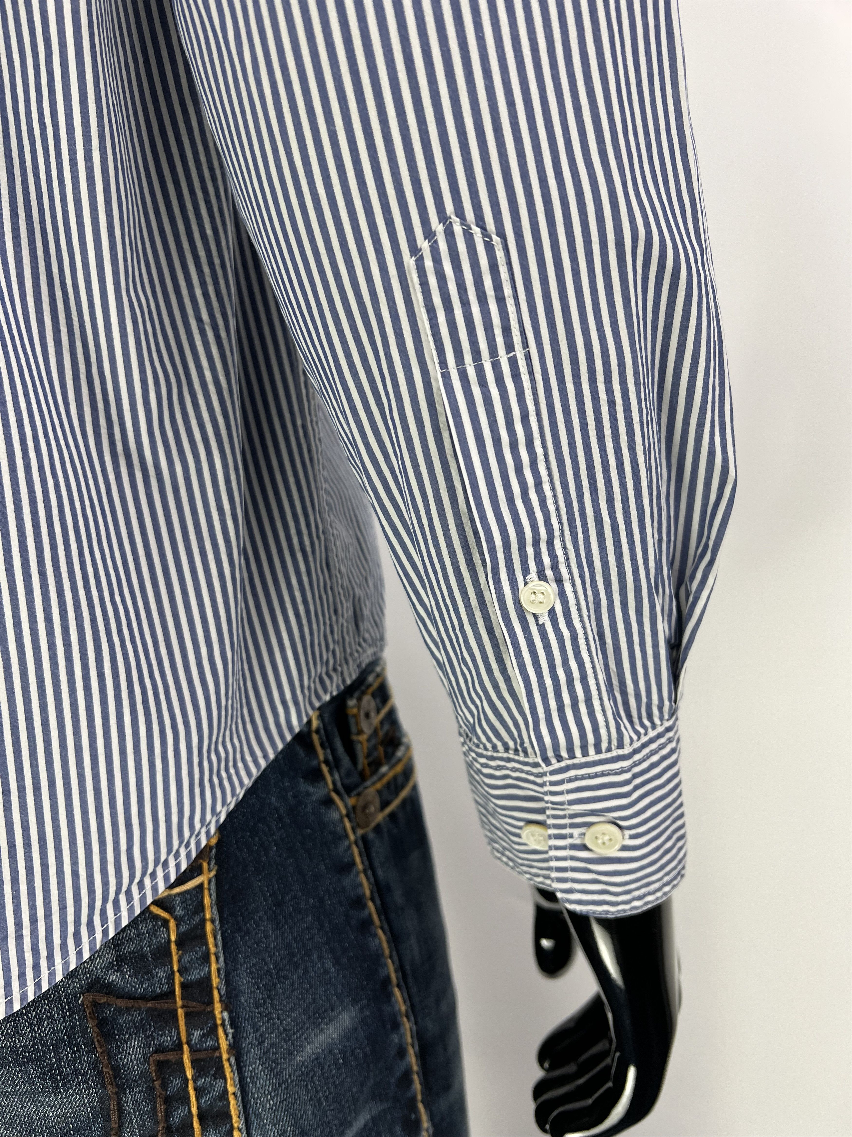 Arket Arket Striped Long Sleeve Button Up Shirt Size EU48 Size US S / EU 44-46 / 1 - 6 Thumbnail