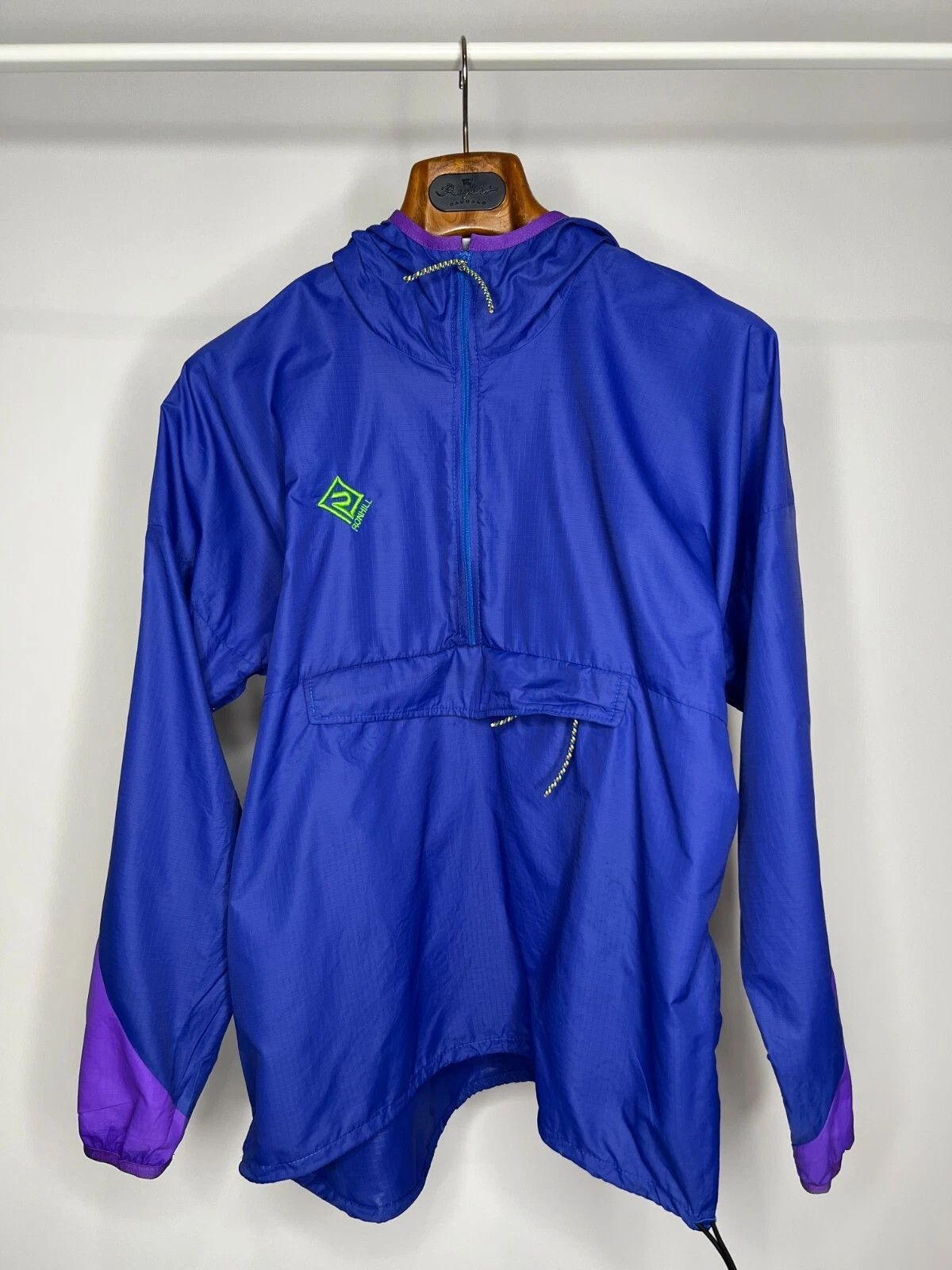 Other Ronhill Lightweight Windrunner Blue Nylon Jacket Anorak Size US S / EU 44-46 / 1 - 1 Thumbnail