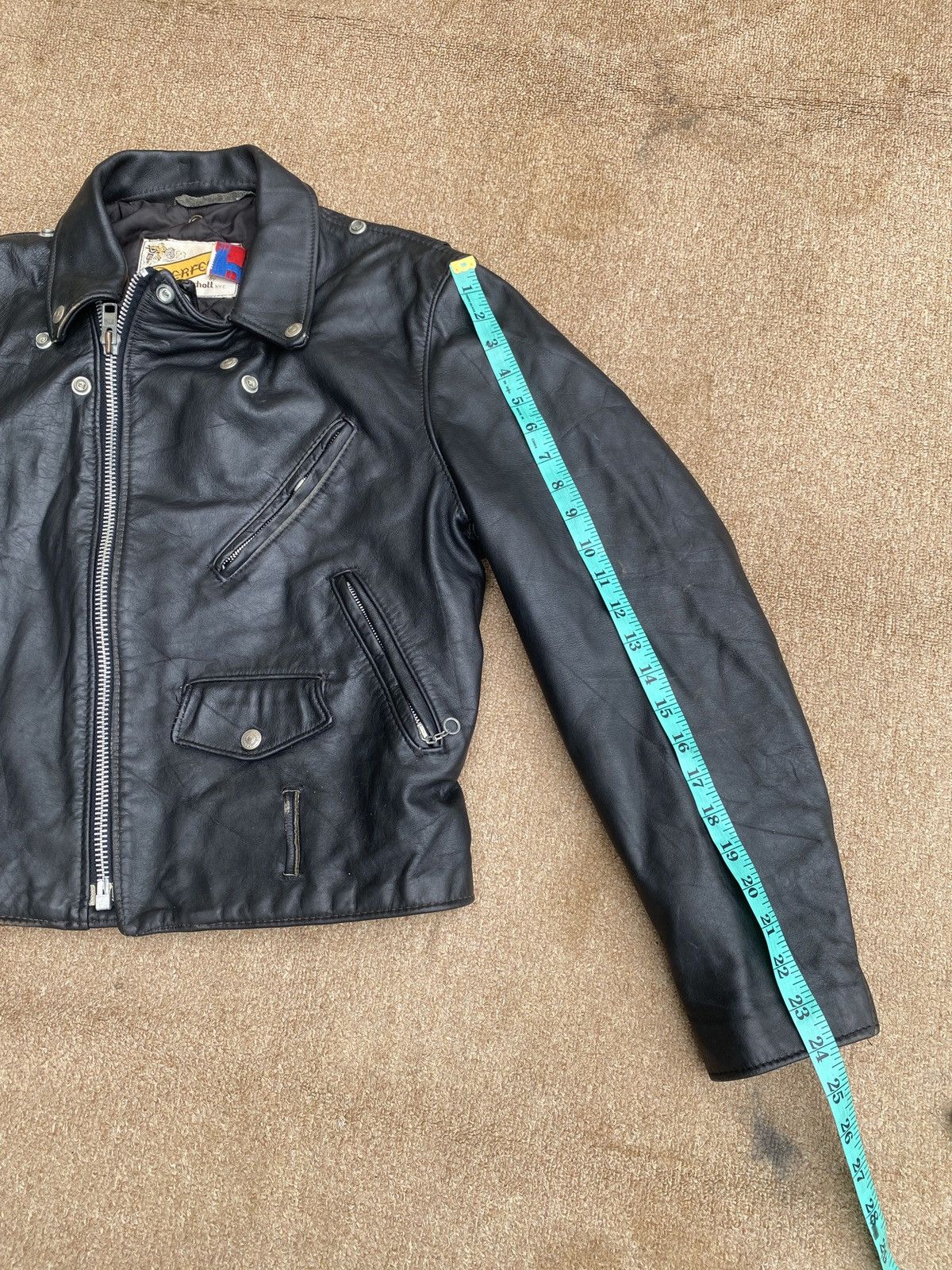 Schott × Vintage Vintage schott perfector double colar leather jacket Size US M / EU 48-50 / 2 - 10 Thumbnail