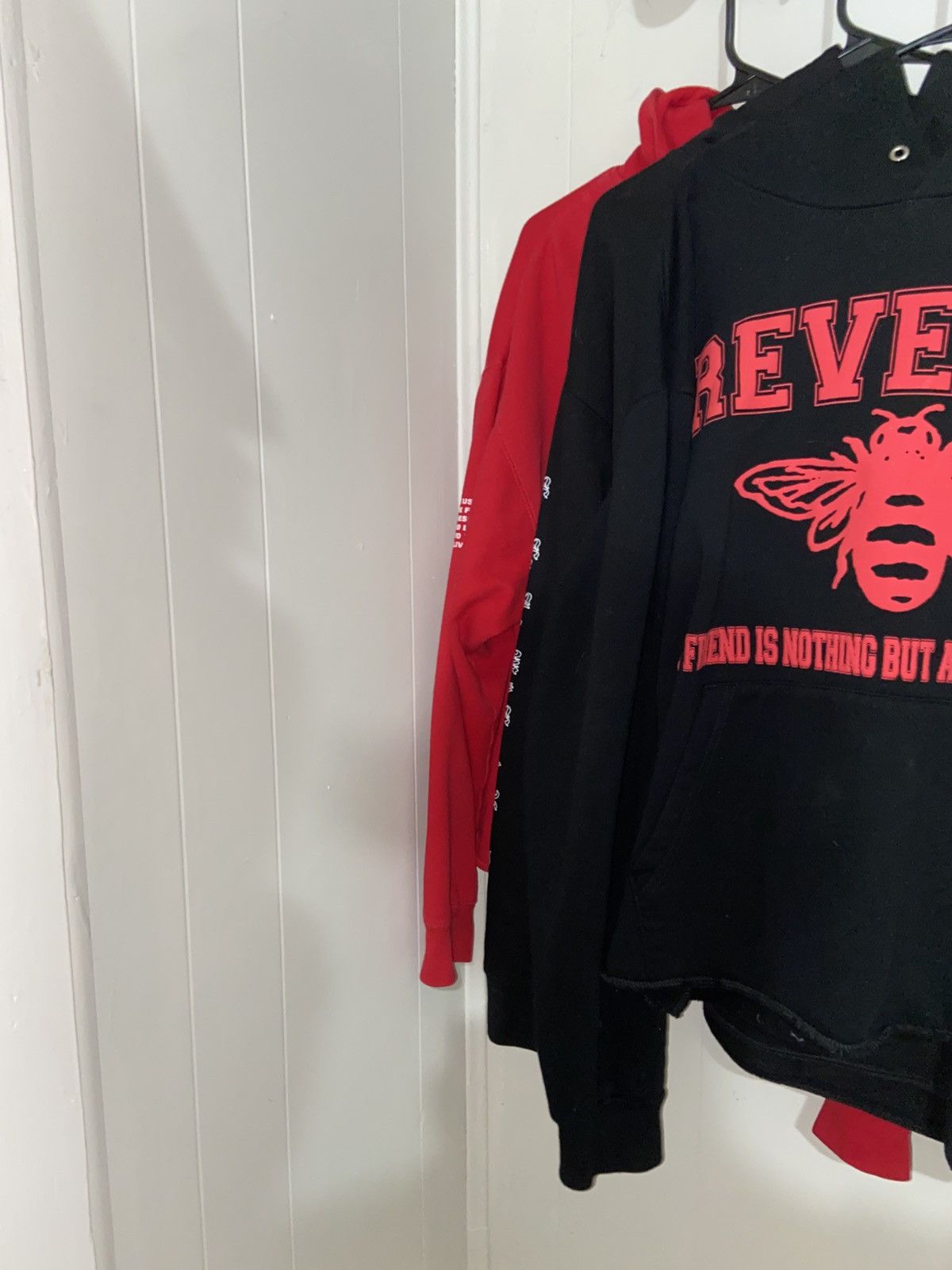 Revenge Revenge black and red friend hoodie Size US L / EU 52-54 / 3 - 2 Thumbnail
