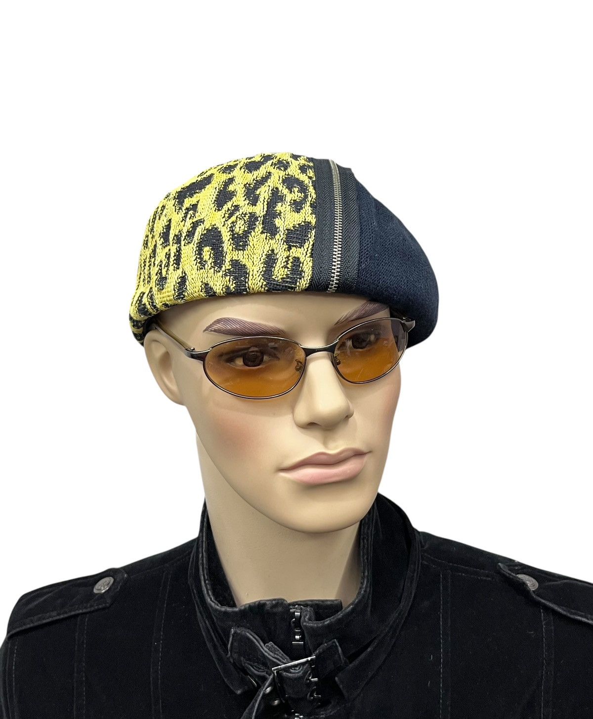 CA4LA Vintage Designer CA4LA Luxury Leopard Design Hybrid Beret💥 Size ONE SIZE - 1 Thumbnail