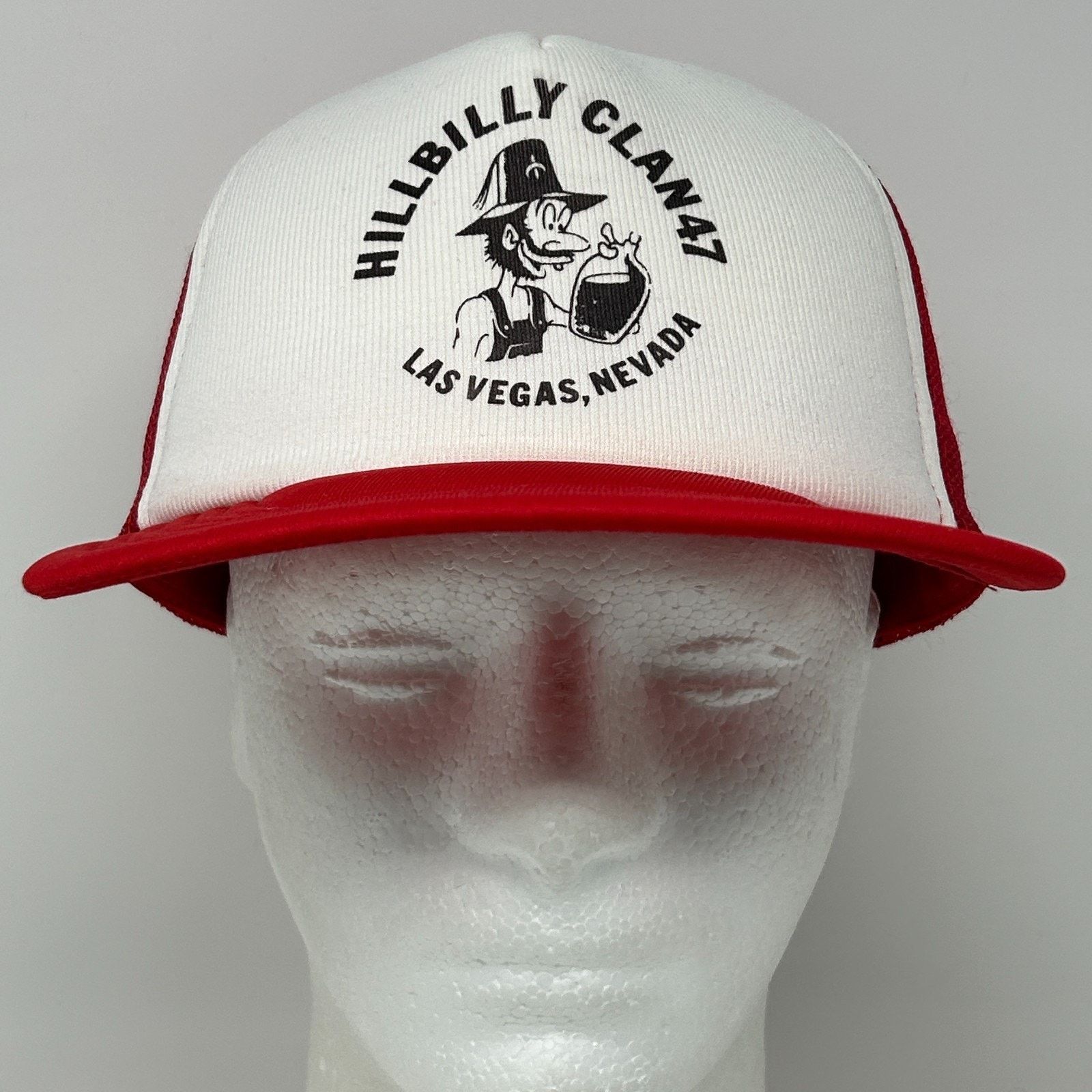 Vintage Vtg Shriners Hillbilly Clan 47 Trucker Hat Baseball Cap Red Size ONE SIZE - 2 Thumbnail