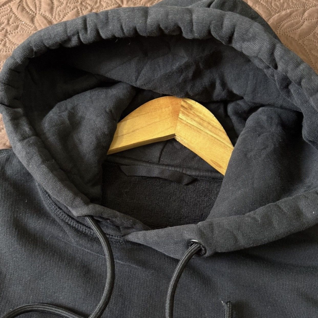 Moncler Moncler Genius 2 Moncler 1952 Black Patch Hoodie FW22 Size US S / EU 44-46 / 1 - 7 Thumbnail