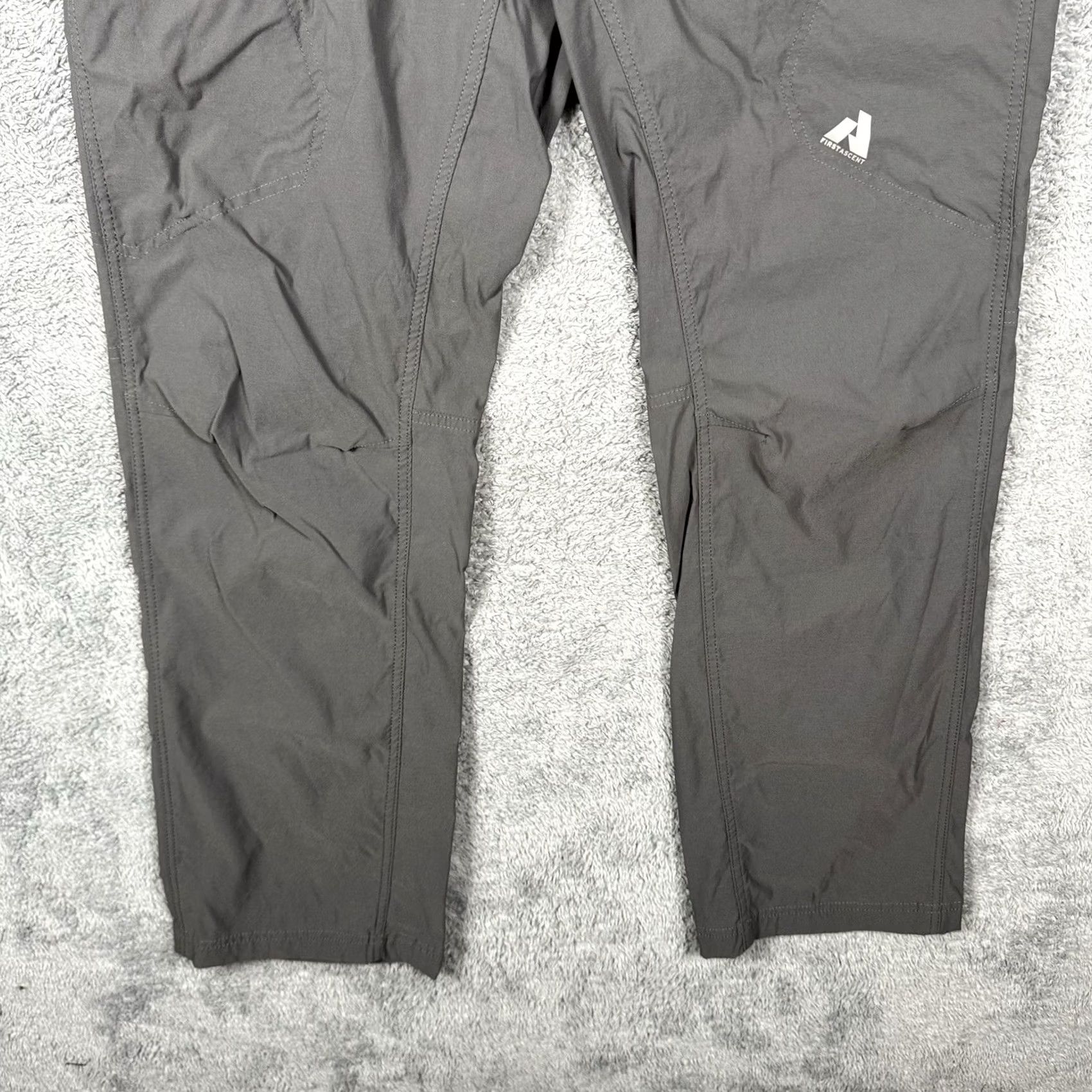 Eddie Bauer Eddie Bauer First Ascent Pants Mens 38x32 Cargo Zip Hike Pro Guide Unlined Gray Regular Size 38"} Size US 38 / EU 54 - 3 Thumbnail