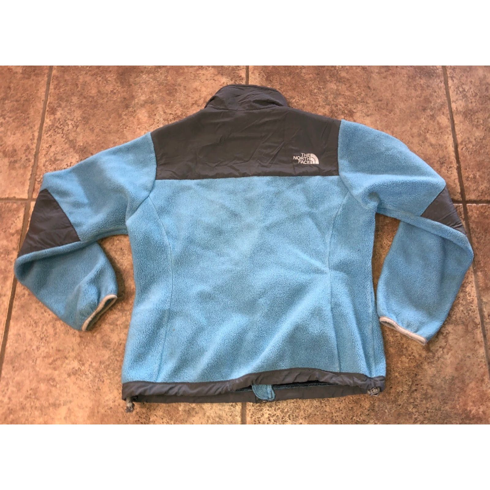 The North Face The North Face Womens Blue/Gray Fleece Full Zip Jacket Size S Size S / US 4 / IT 40 - 5 Thumbnail