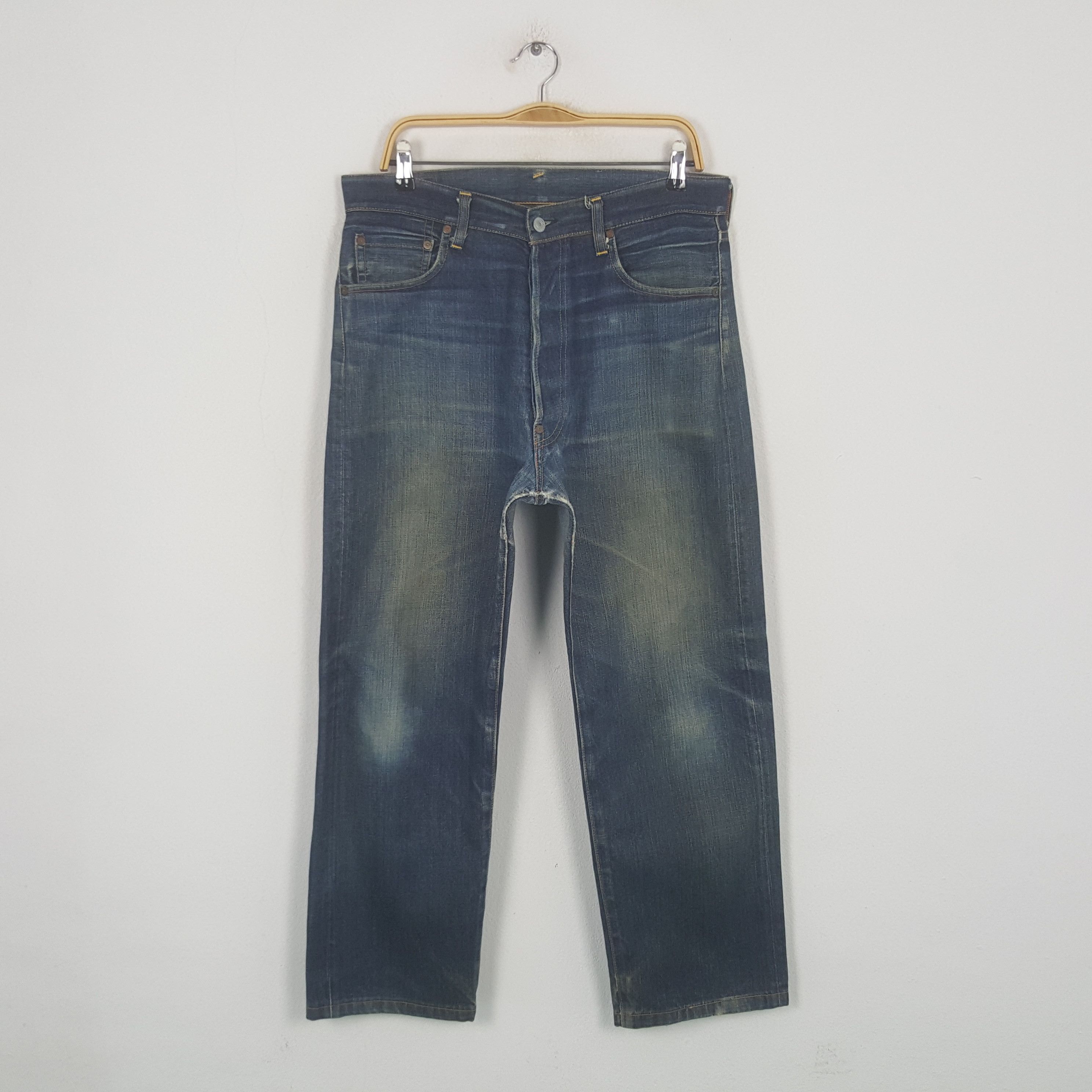 Evisu Vintage Evisu Japanese Daicock Custom Denim Jeans C297N24 Size US 34 / EU 50 - 4 Thumbnail