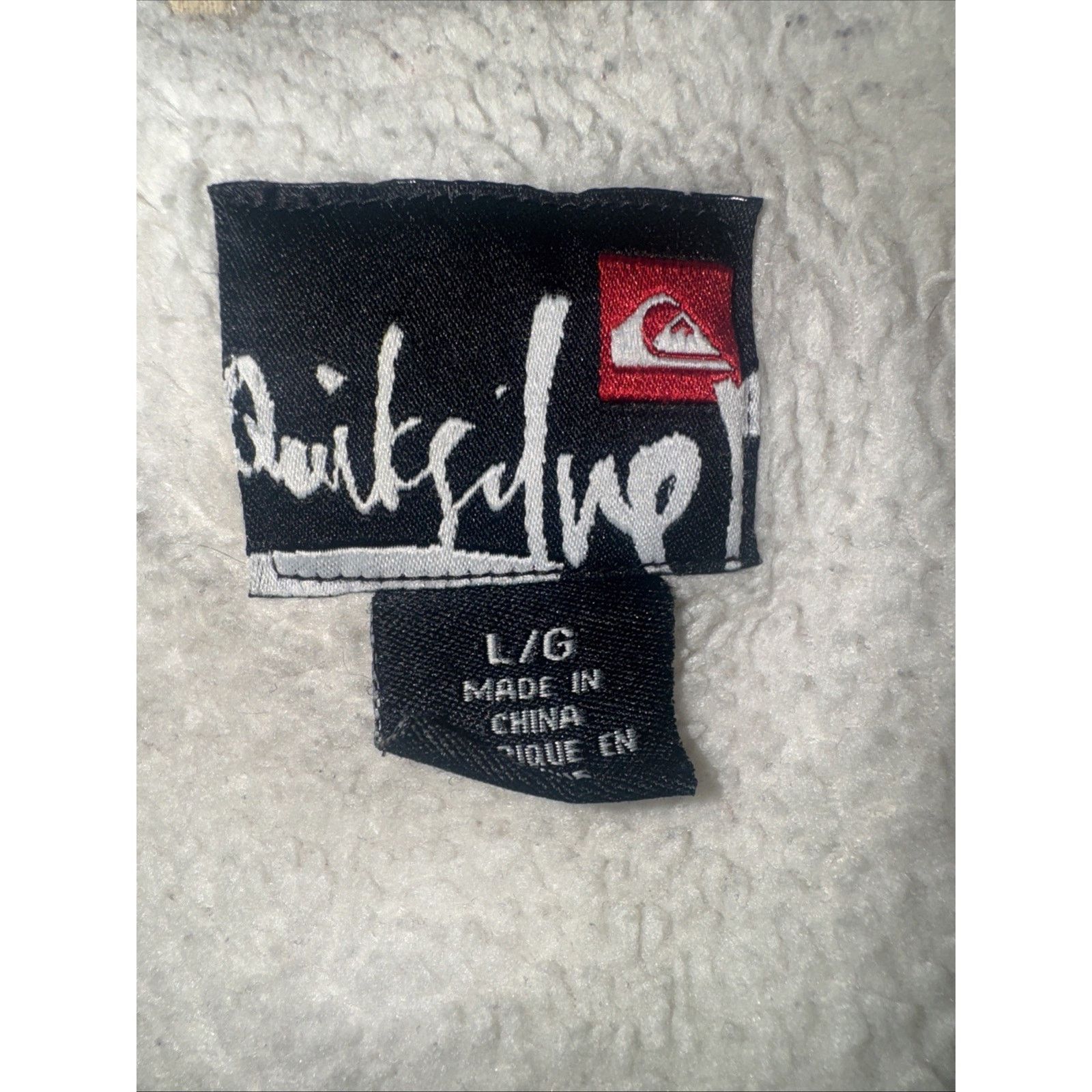 Quicksilver Quiksilver Sherpa Lined Corduroy Jacket Cream Trucker Surf L Size US L / EU 52-54 / 3 - 6 Thumbnail