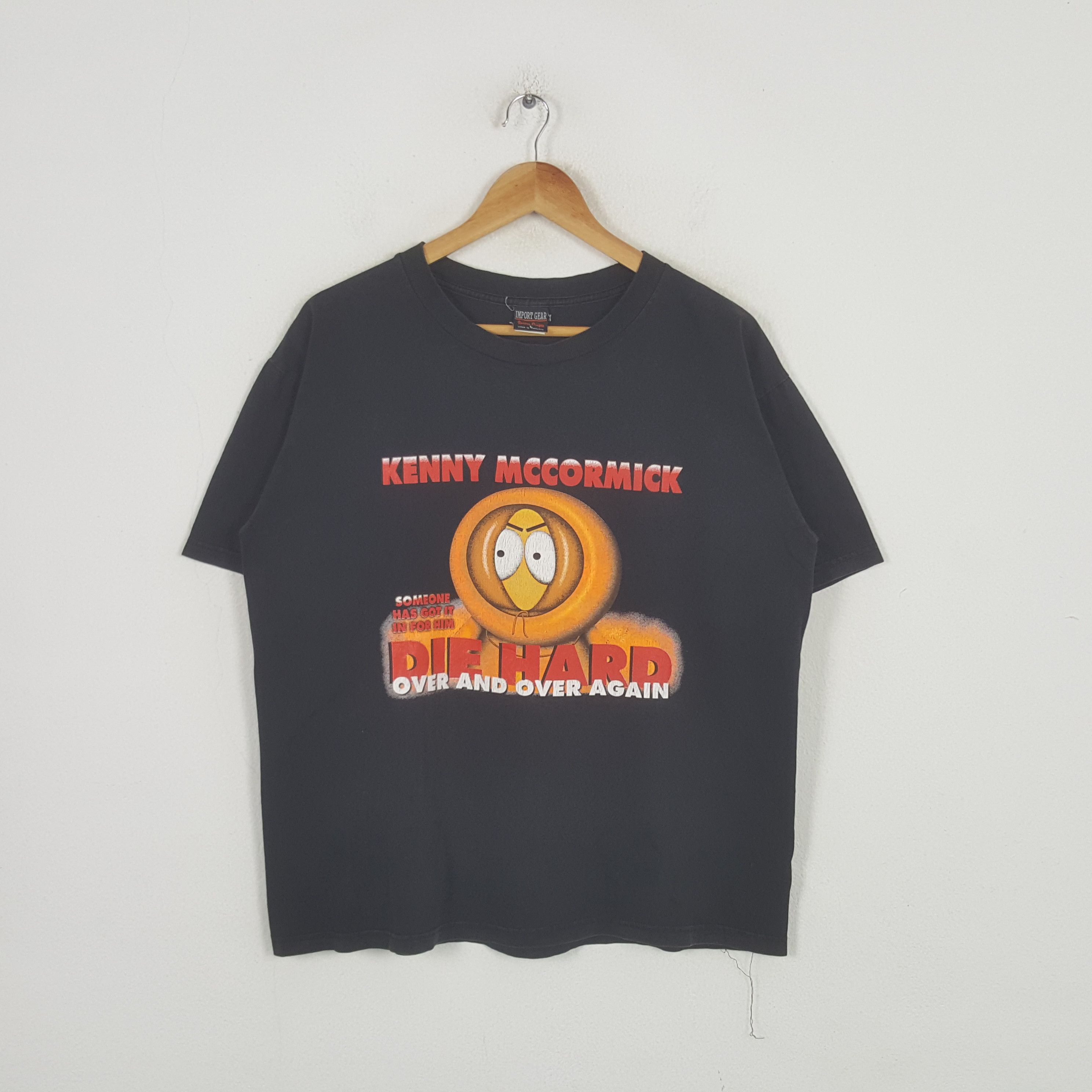 Cartoon Network Vintage Kenny Mccormick South Park Cartoon Promo Tshirt RR4 Size US L / EU 52-54 / 3 - 1 Thumbnail