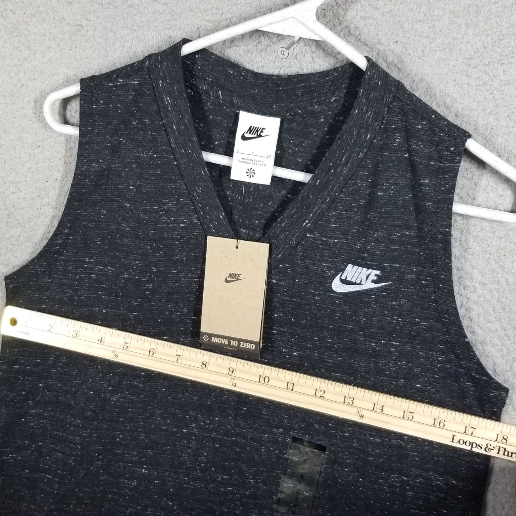 Nike Nike Sportswear Dri-Fit Women’s Tennis Dress Shirt Dress Small Heathered Gray Size S / US 4 / IT 40 - 5 Thumbnail