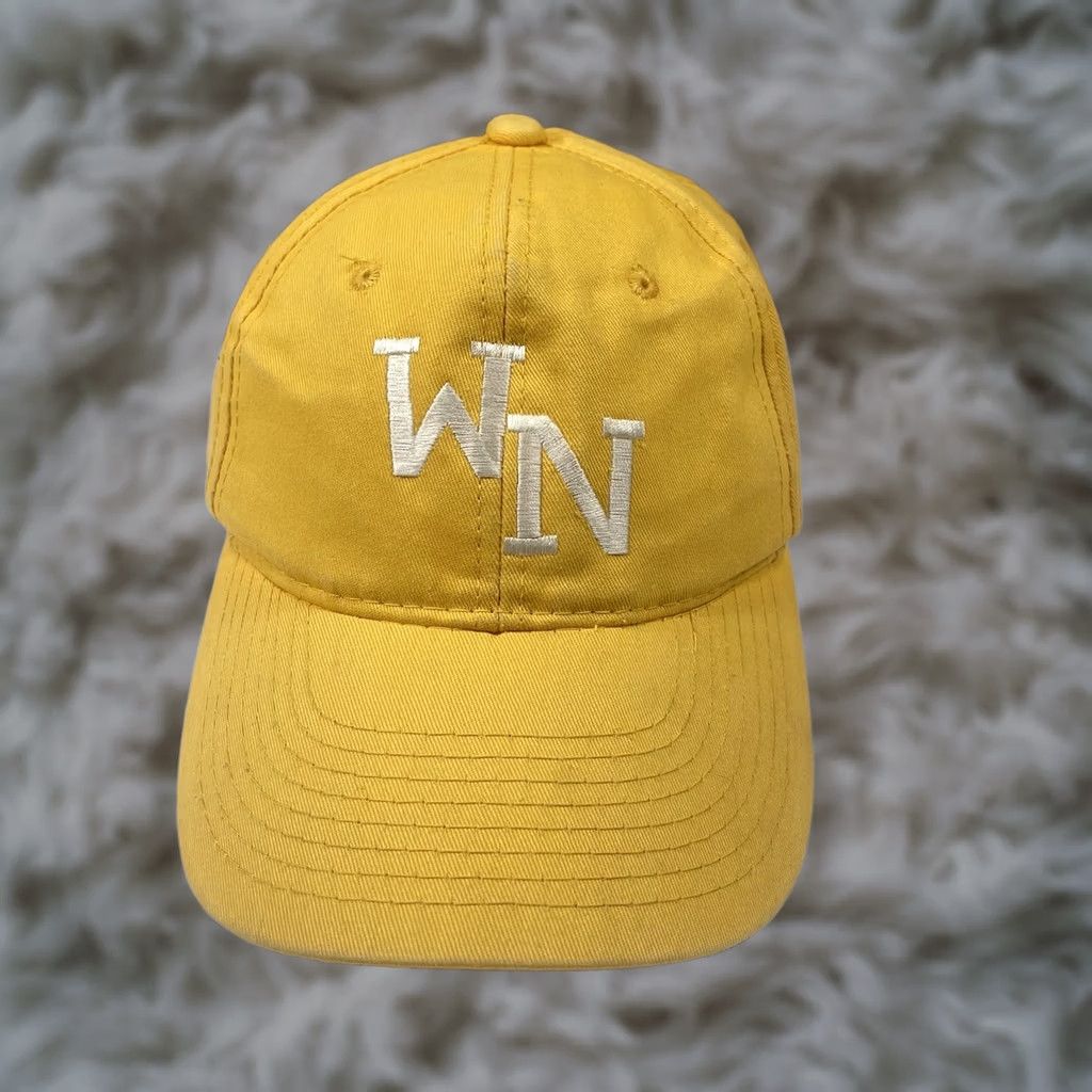 Vintage Outdoor Cap WN Embroidered Adjustable StrapBack Baseball HatCap Yellow Womens Size ONE SIZE - 1 Thumbnail
