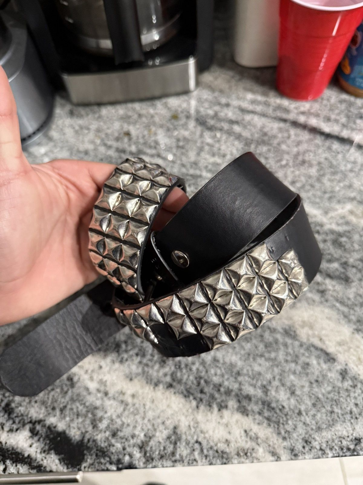 Empyre × Vintage vintage empyre studded belt Size 34 - 1 Thumbnail