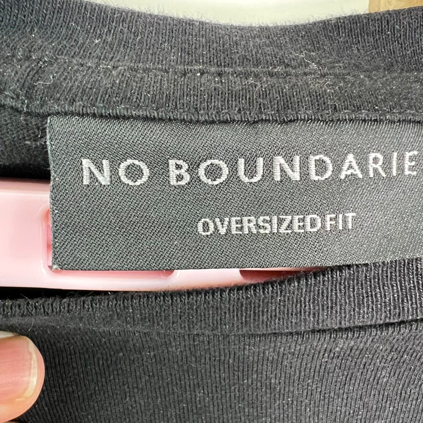 Vintage No Boundaries Shirt Adult M Black Graphic Print Crew Neck Logo Cotton Short Sleeve Mens Size US M / EU 48-50 / 2 - 5 Thumbnail