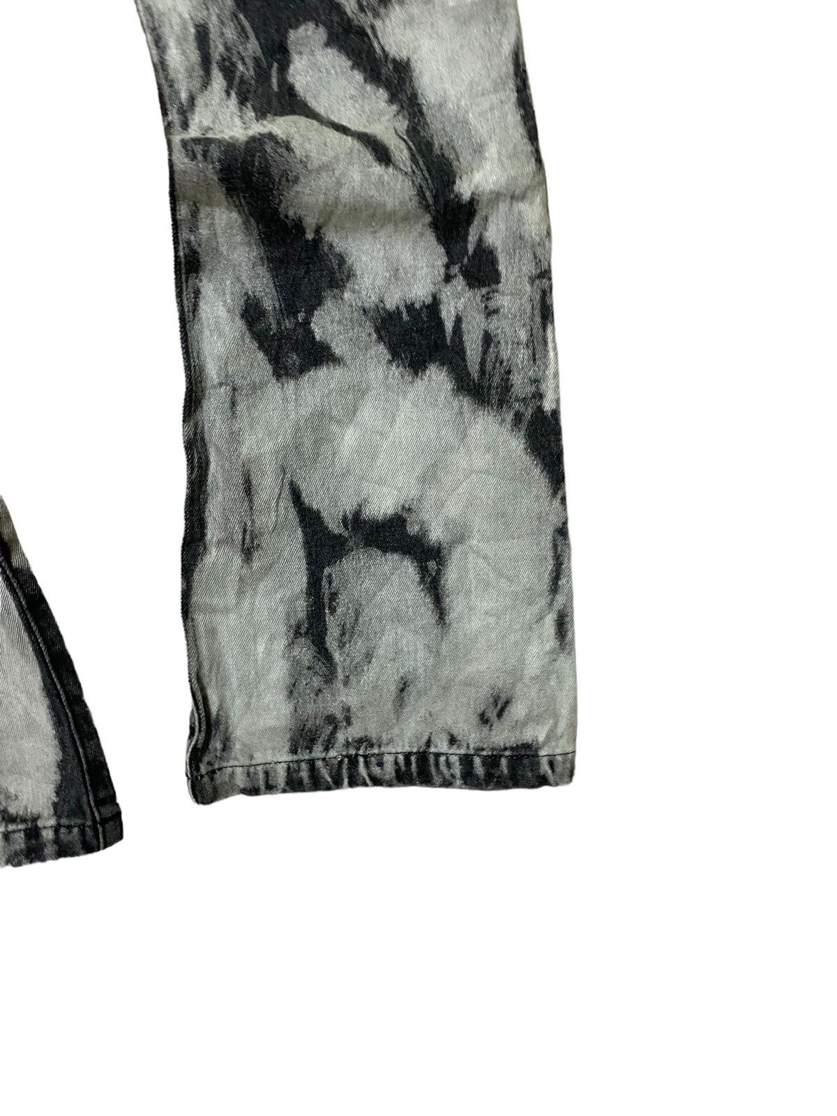 Hysteric Glamour FLARED G.O.C RICK OWENS STYLE ACID WASH DENIM Size US 28 / EU 44 - 15 Thumbnail