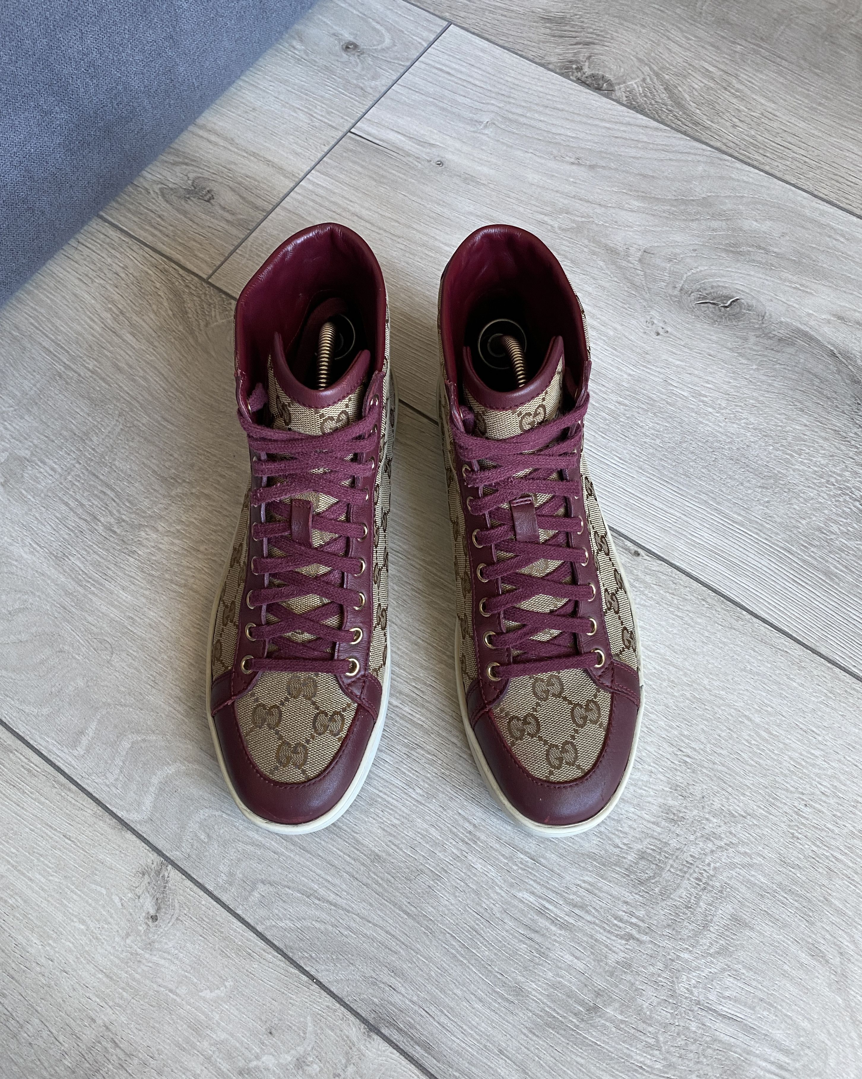 GUCCI Brooklyn high sneaker GG monogram