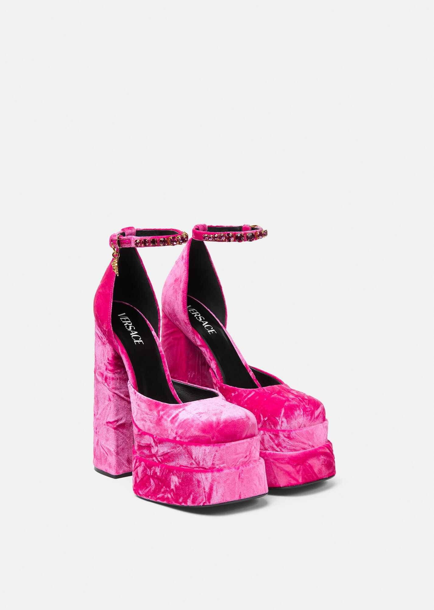 Versace o1y0226 Pumps in Fuchsia Size US 8 / IT 38 - 2 Thumbnail
