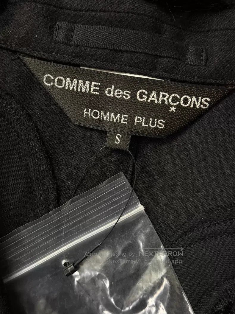 Comme des Garcons Comme des Garcons Frayed Deconstructed Open-Work Long Coat Size S / US 4 / IT 40 - 8 Thumbnail