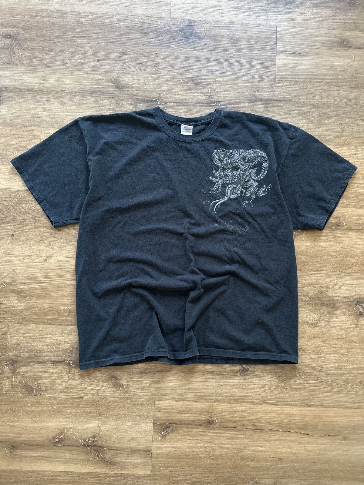 Affliction × Tapout × Vintage Y2k demon tribal affliction style Tapout Jnco black tshirt Size US XXL / EU 58 / 5 - 1 Thumbnail