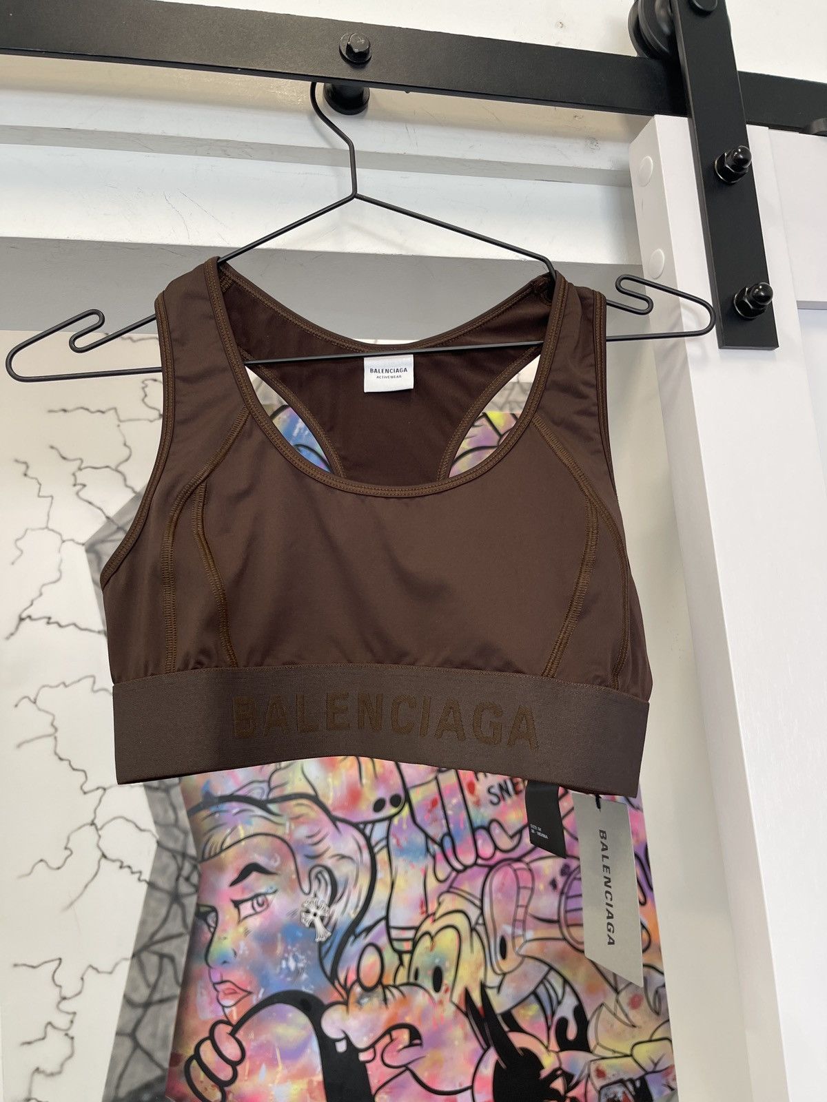 Balenciaga Balenciaga Sports Bra Brown Size M / US 6-8 / IT 42-44 - 1 Thumbnail