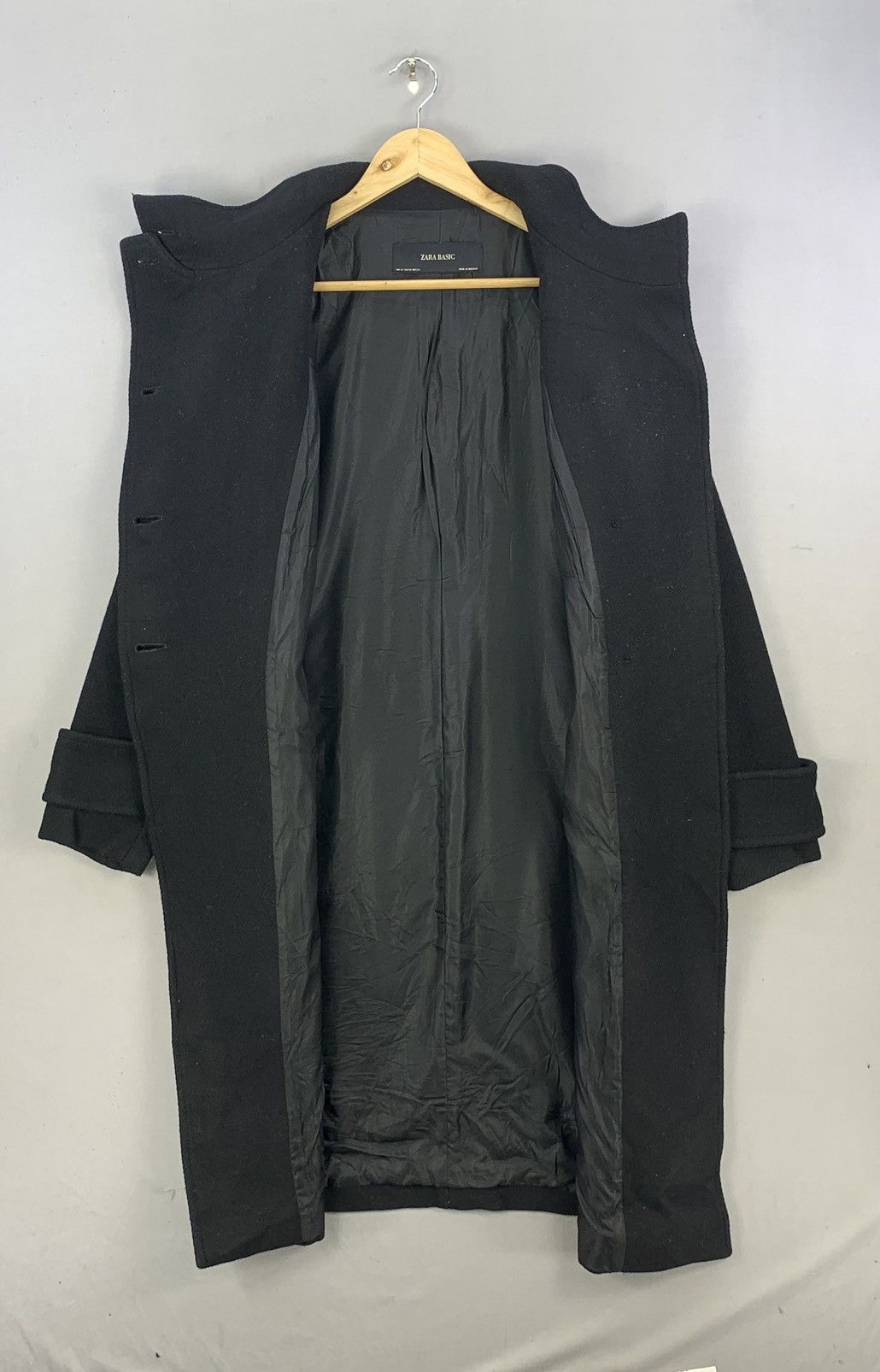 Zara Zara Wool Blend Long Coat Overcoat Size S/M Jacket Size US M / EU 48-50 / 2 - 12 Thumbnail