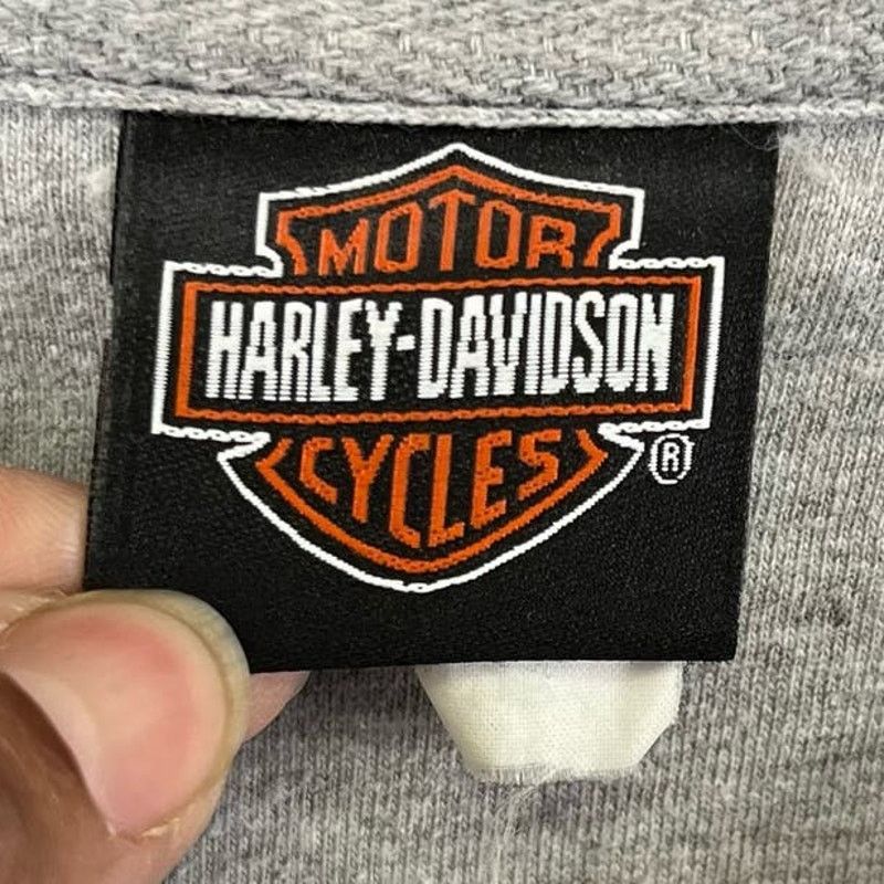 Harley Davidson Vintage Harley-Davidson of Fresno Polo Shirt Embroidered Size US L / EU 52-54 / 3 - 4 Thumbnail