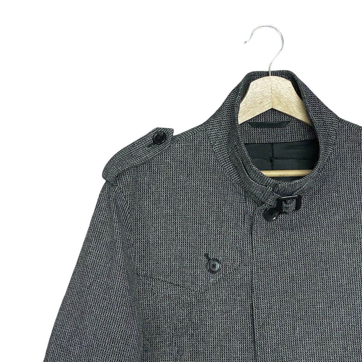 semanticdesign Vintage Semantic Design Herringbone Military Trench Coat Size US XL / EU 56 / 4 - 7 Thumbnail