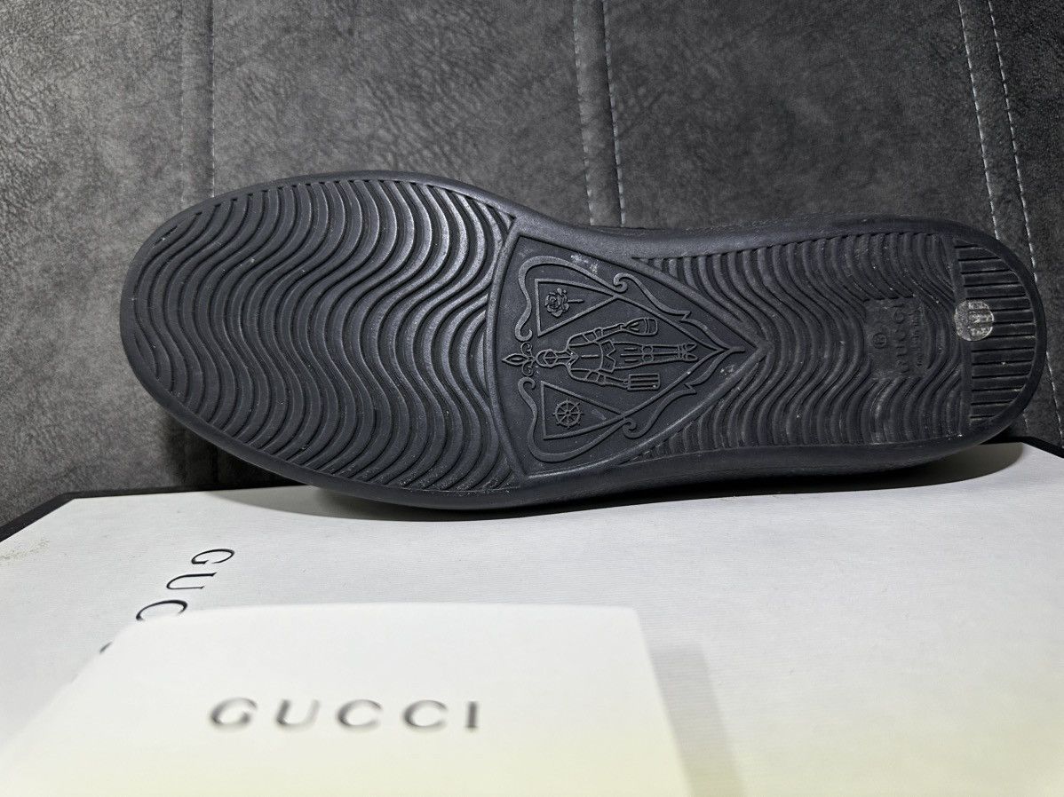 Designer × Gucci Gucci GG Tennis 20 Ace Leather Low Trainer Size US 7.5 / EU 40-41 - 4 Thumbnail