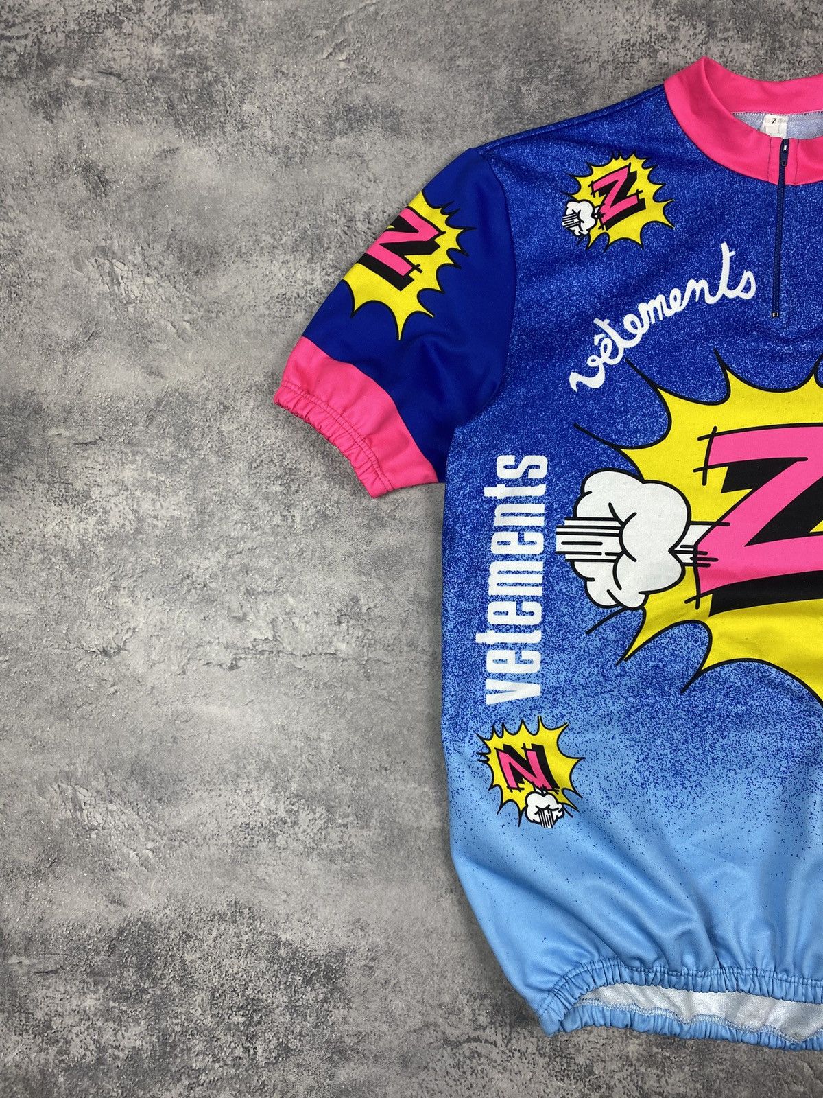 Other Vintage Team Z Tommaso Cycling Jersey Tour de France Era 90s Size US L / EU 52-54 / 3 - 5 Thumbnail