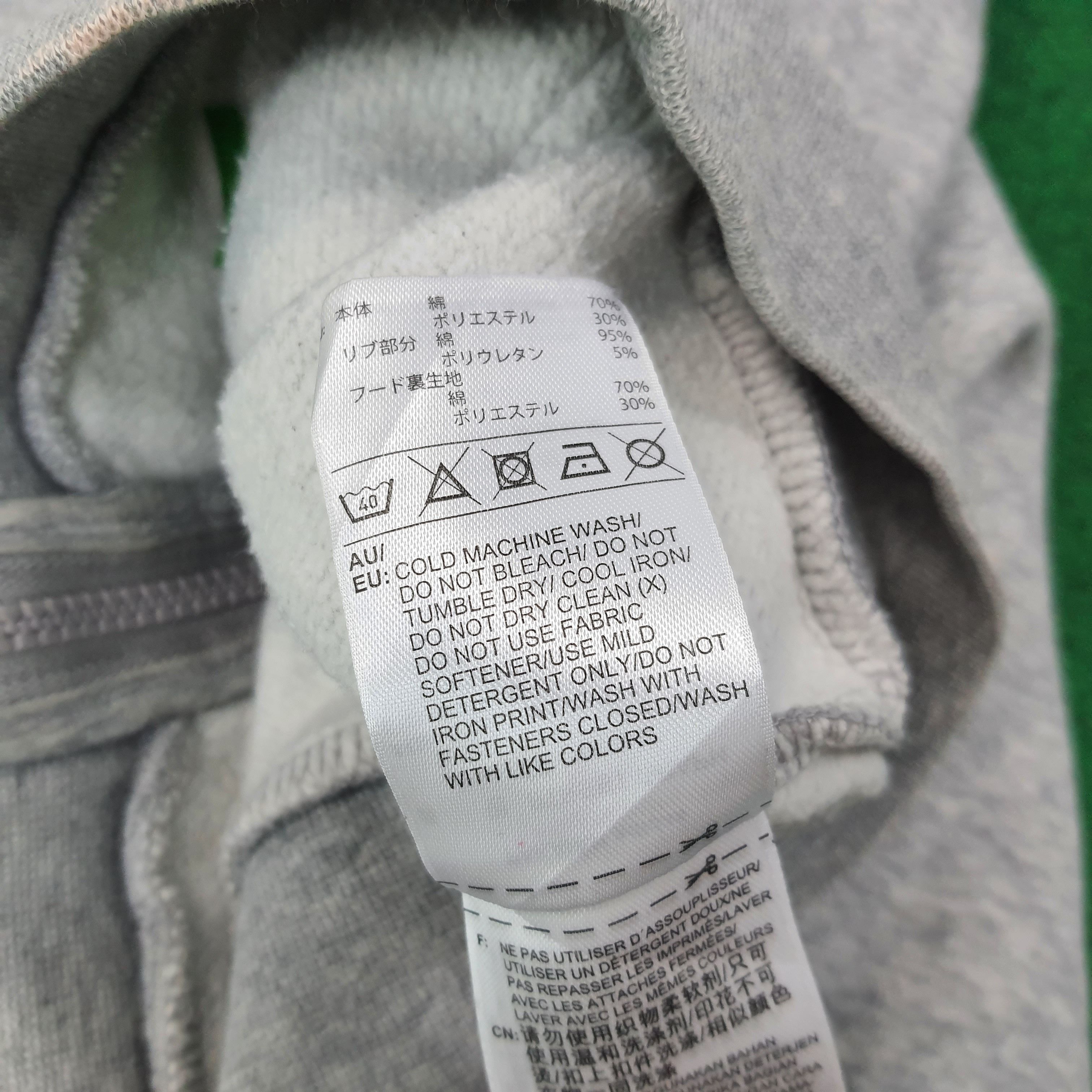 Adidas Vintage Adidas 3 Stripes Zipper Hoodie C261N27 Size US M / EU 48-50 / 2 - 9 Thumbnail