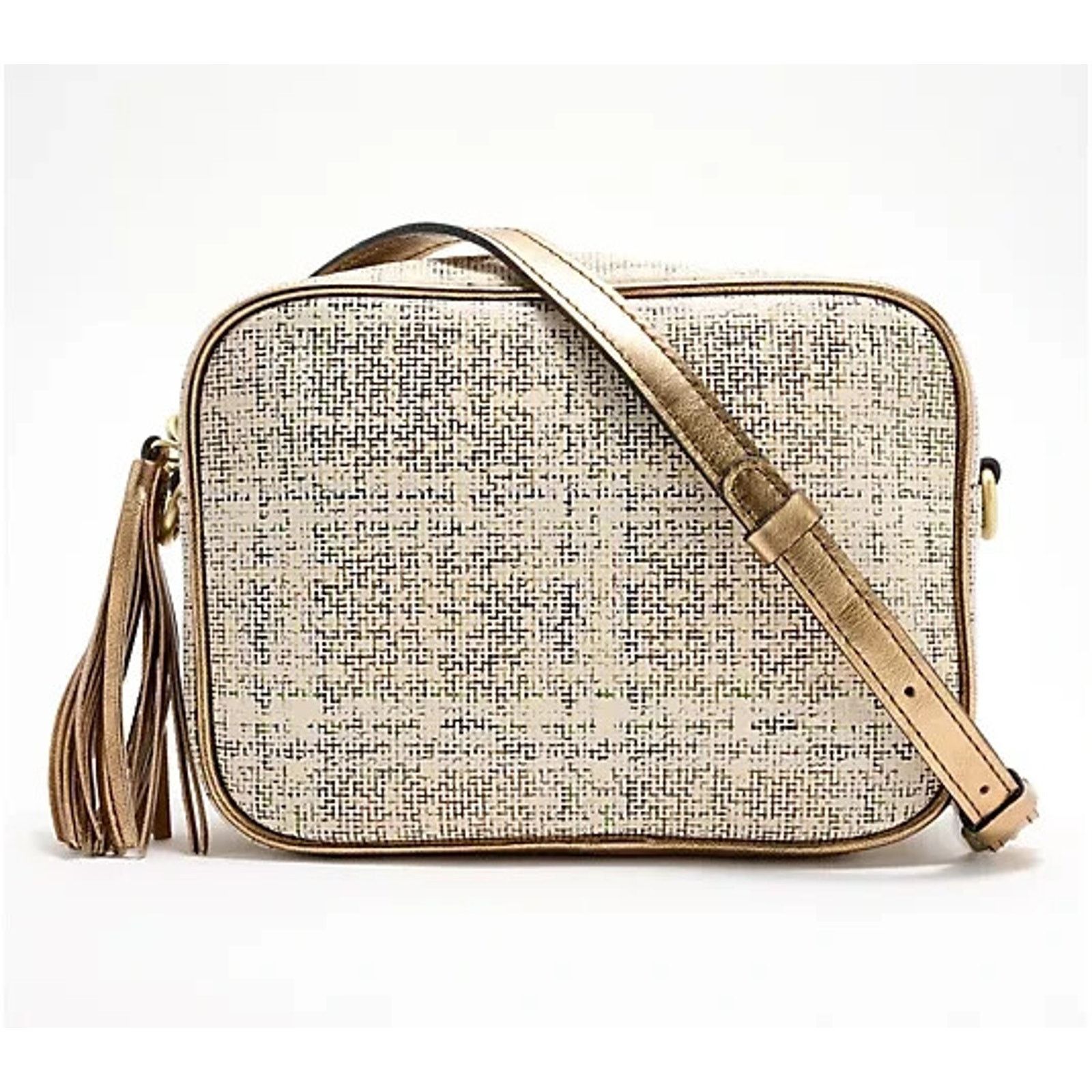 Patricia Nash Patricia Nash Leather Josie Herringbone bag A669831 Size ONE SIZE - 1 Thumbnail