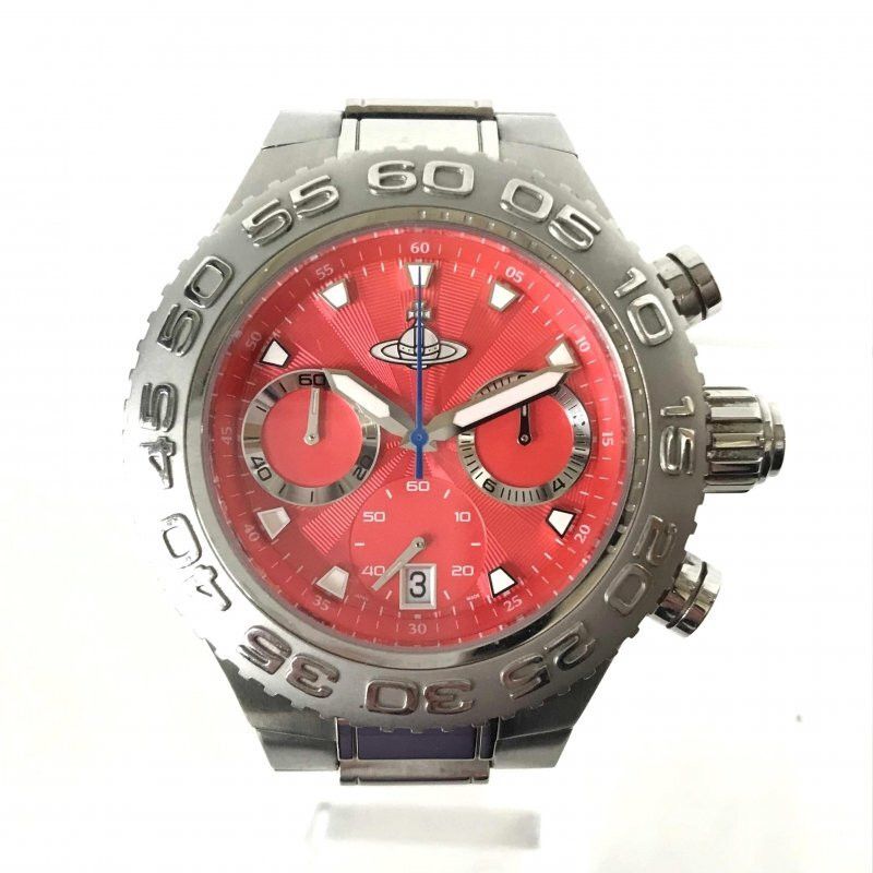 Vivienne Westwood Chronograph Watch in Red, Men's