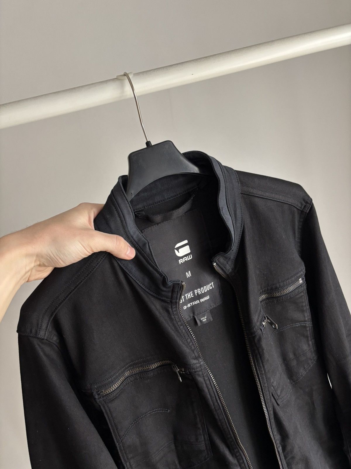 G-Star G star Raw Arc Zip 3D Denim Jacket Size US M / EU 48-50 / 2 - 6 Thumbnail