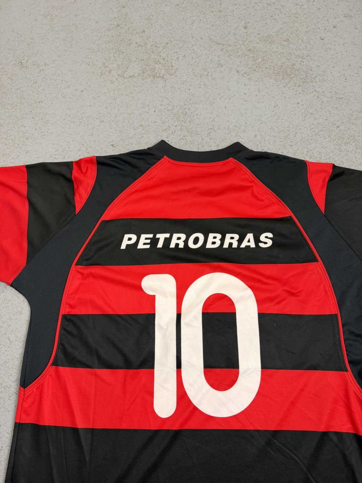 Nike 2002/04 Flamengo Home 10 Petrobras Soccer Jersey Size US XL / EU 56 / 4 - 14 Thumbnail