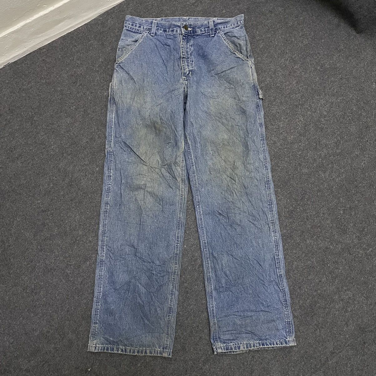 Carhartt Carhartt Carpenter Baggy Jeans Jnco Southpole Style Size US 31 - 8 Thumbnail