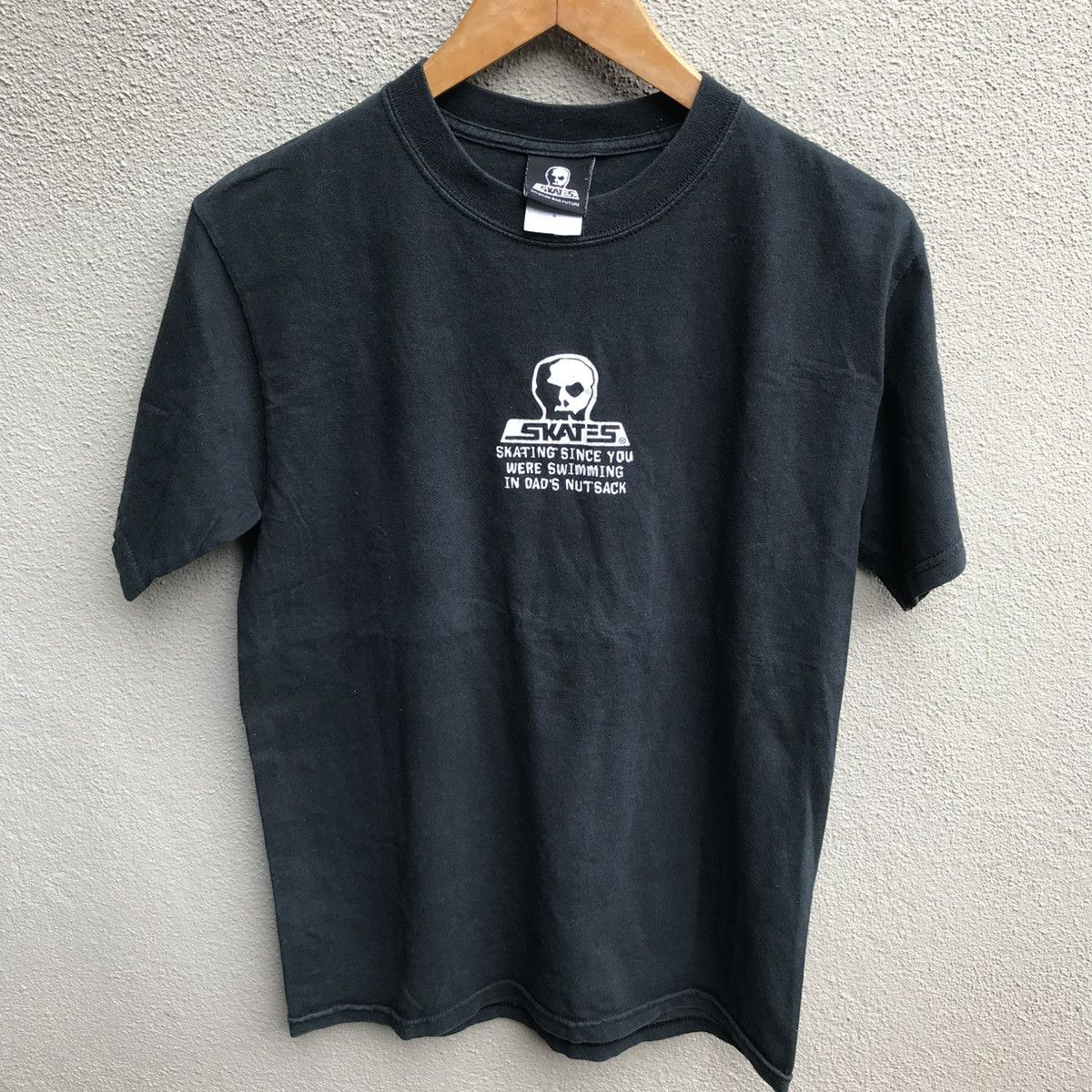Shorty's Skateboards × Vintage Vintage SKULL SKATE tee old skate Size US L / EU 52-54 / 3 - 2 Thumbnail