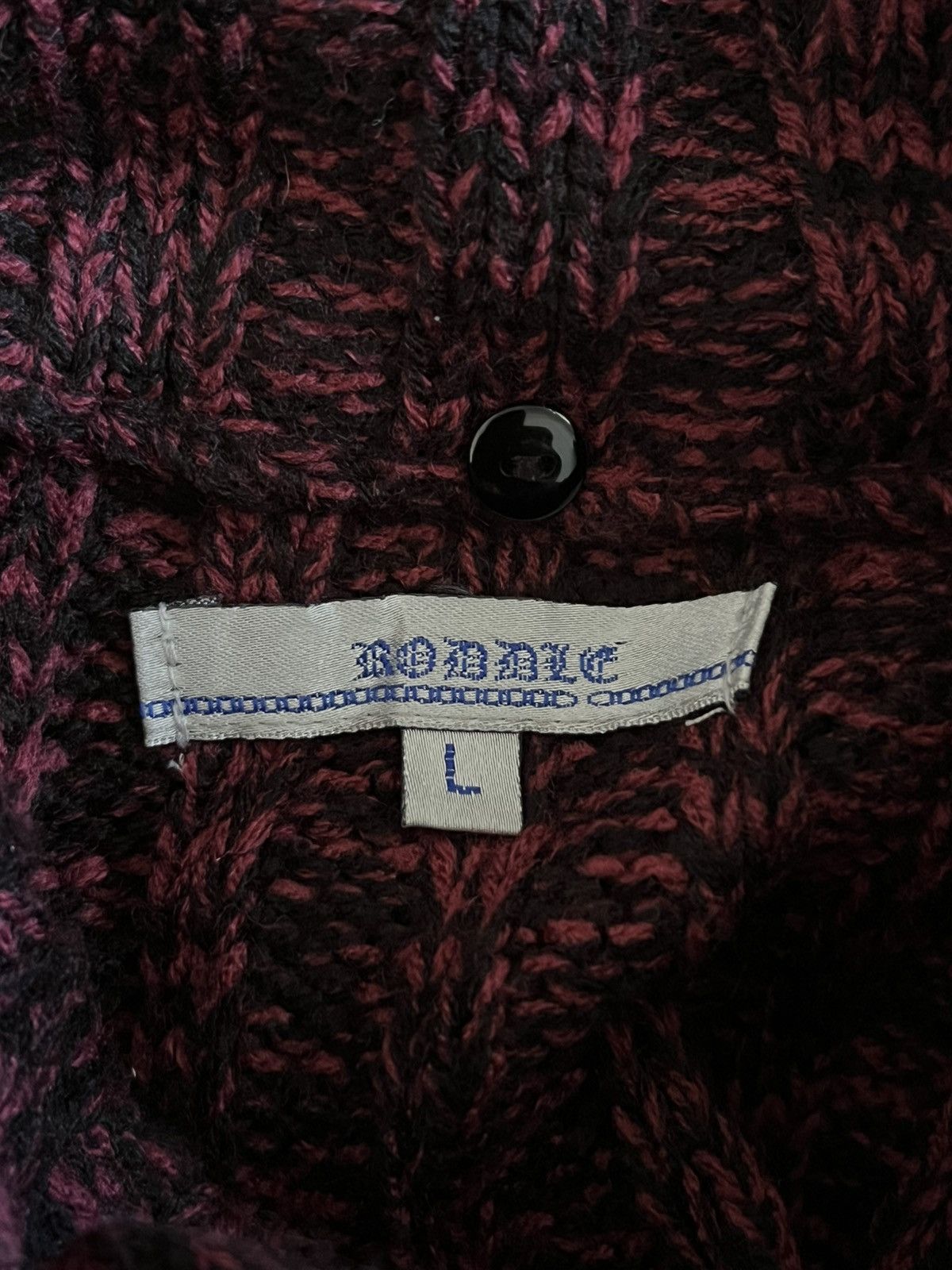 Japanese Brand Japanese ROBBLE Gothic Multi Pocket Knitwear Jacket Size US M / EU 48-50 / 2 - 7 Thumbnail