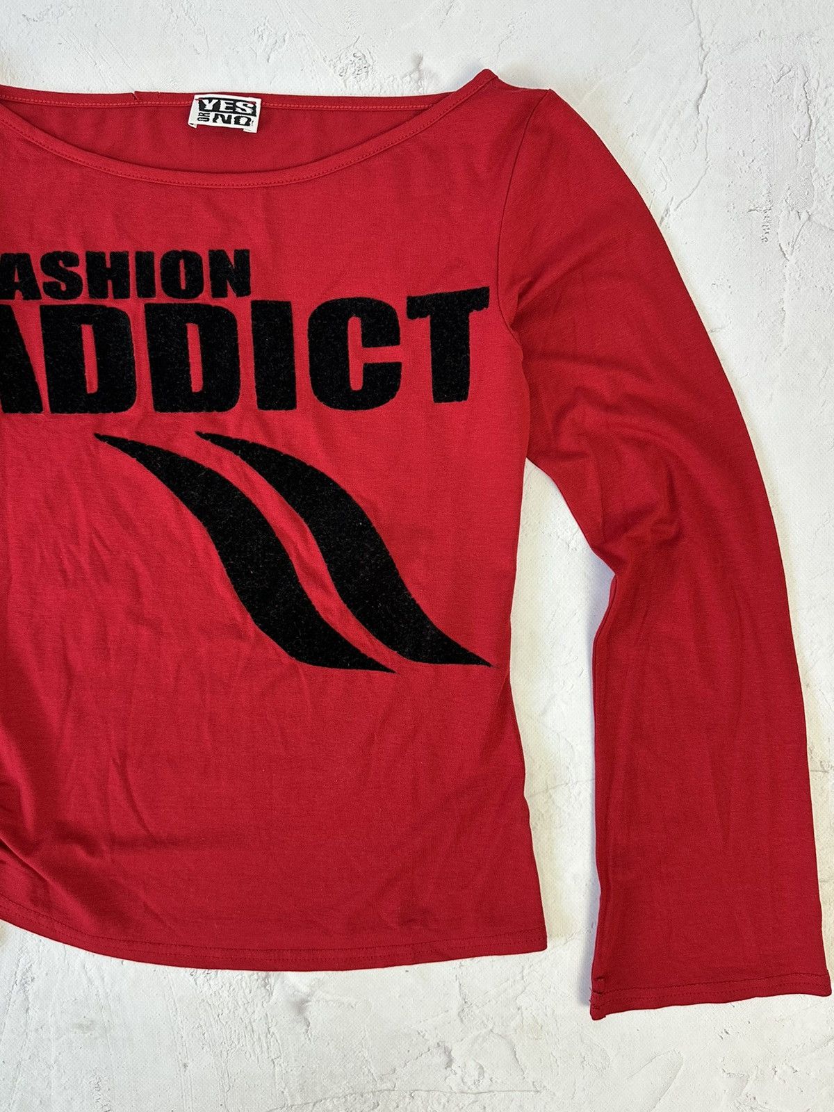 If Six Was Nine Vintage Flared Seeve Red Printed Sweater Size M / US 6-8 / IT 42-44 - 3 Thumbnail
