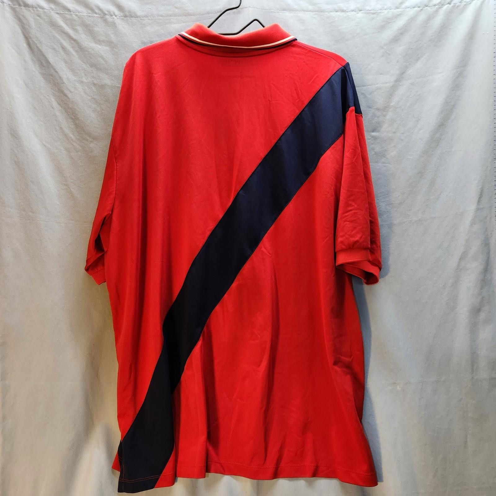 Polo Ralph Lauren Polo Ralph Lauren Shirt Mens 2XL Red Blue Stripe Big Pony Size US XXL / EU 58 / 5 - 8 Thumbnail