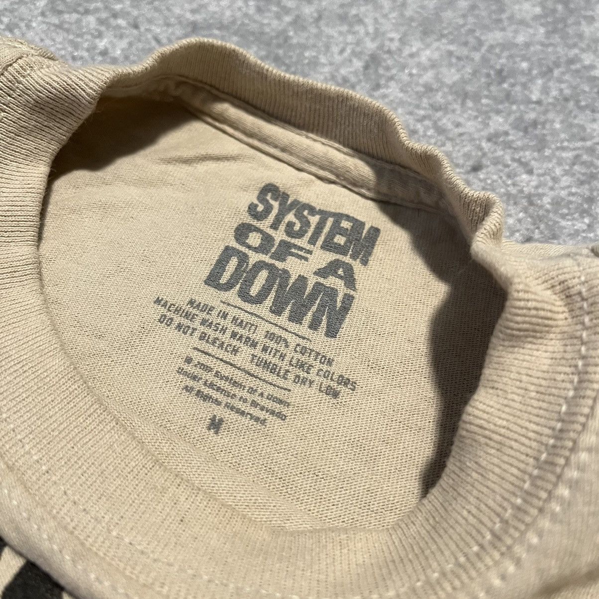 Band Tees × Vintage System of a Down Brainwashing Its Nonstop Disco Band T Shirt Size US M / EU 48-50 / 2 - 4 Thumbnail