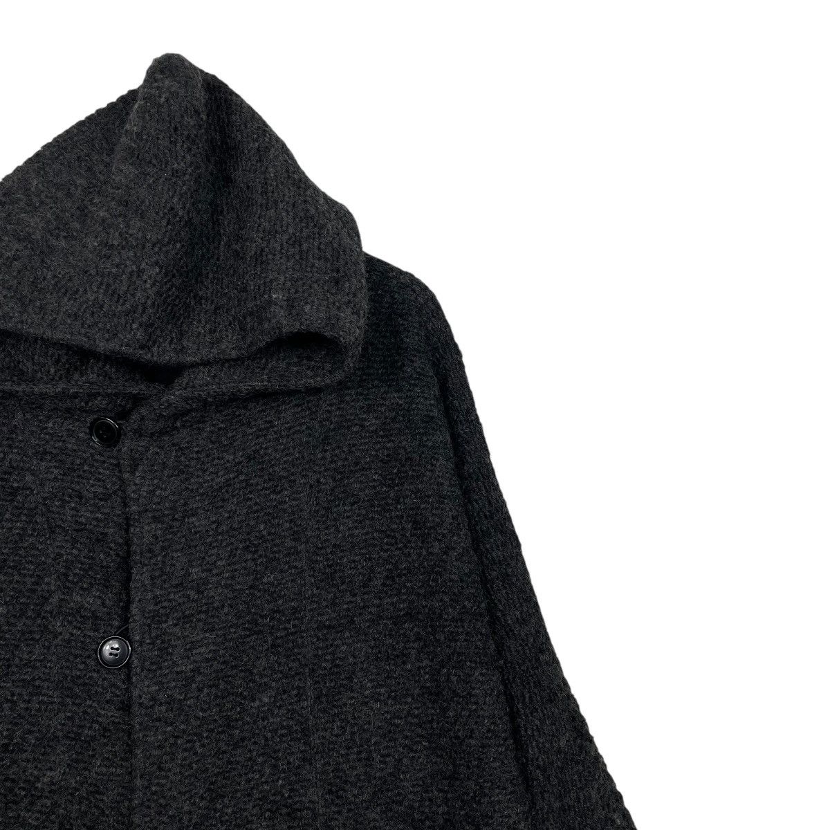 Zucca Zucca Hooded Black Jacket Size US M / EU 48-50 / 2 - 5 Thumbnail