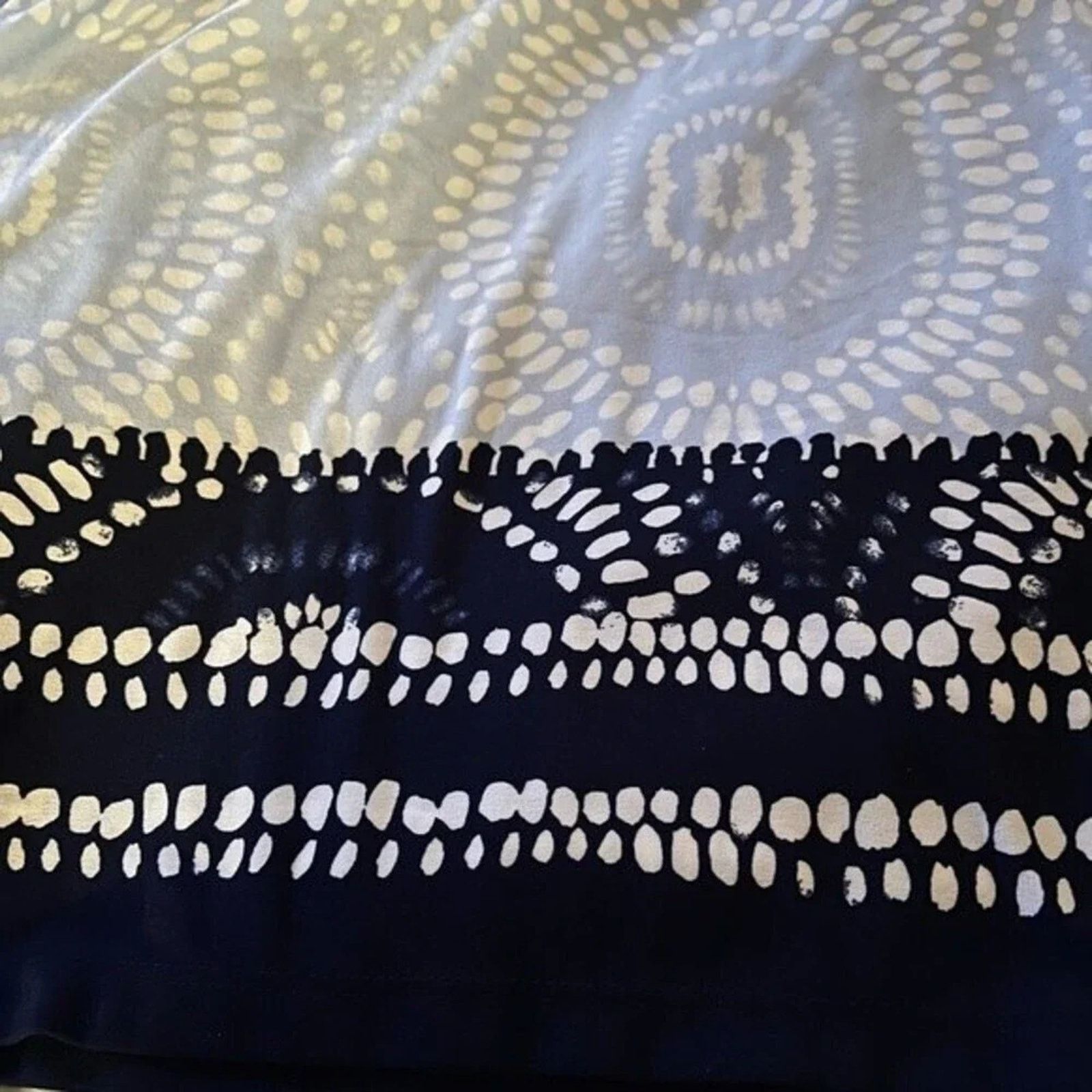 Chicos Chico’s top size 1 (M/8). Light and dark blue. Size M / US 6-8 / IT 42-44 - 2 Thumbnail