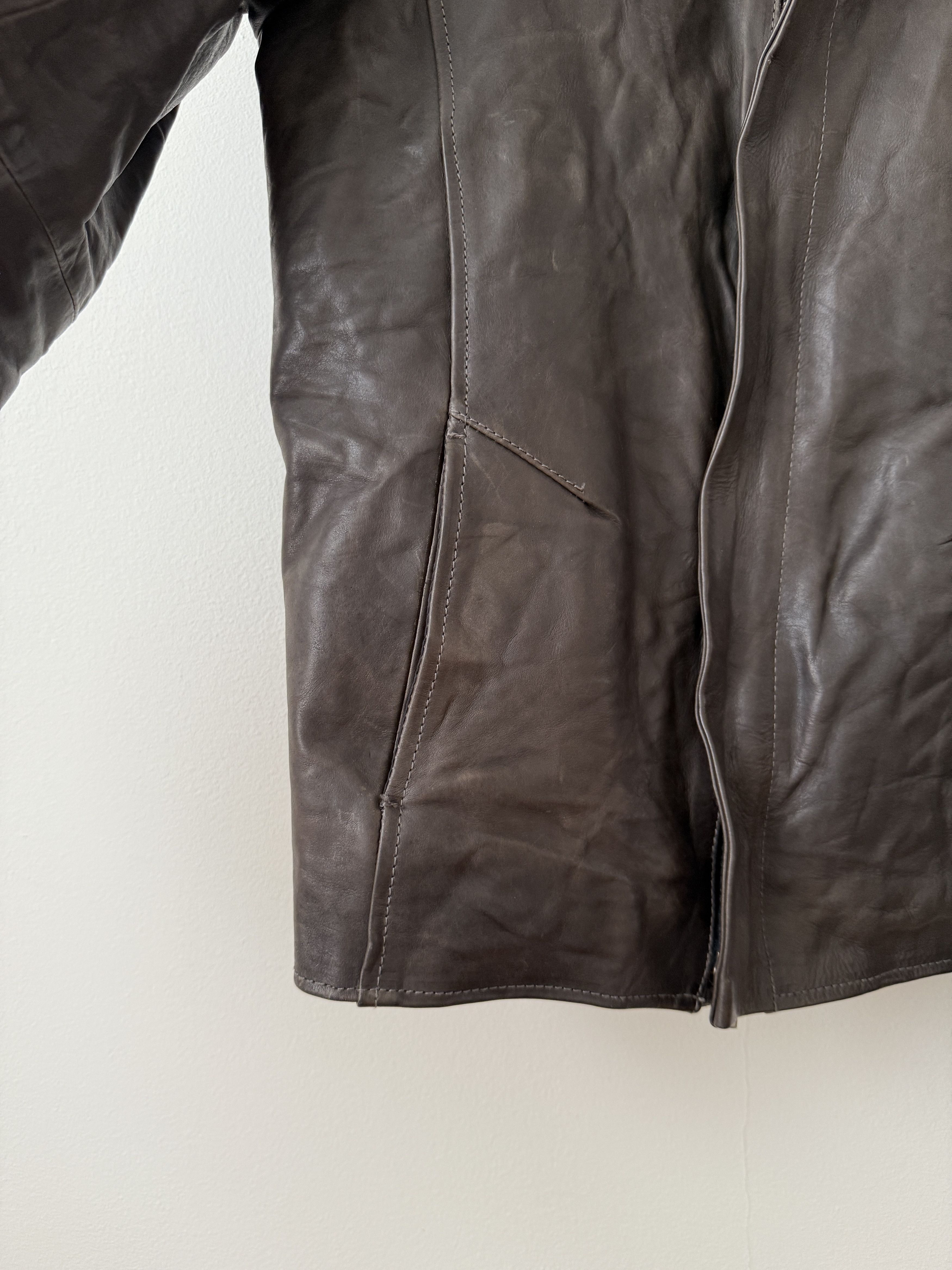 Poeme Bohemien Leather Moto Jacket Size US M / EU 48-50 / 2 - 9 Thumbnail