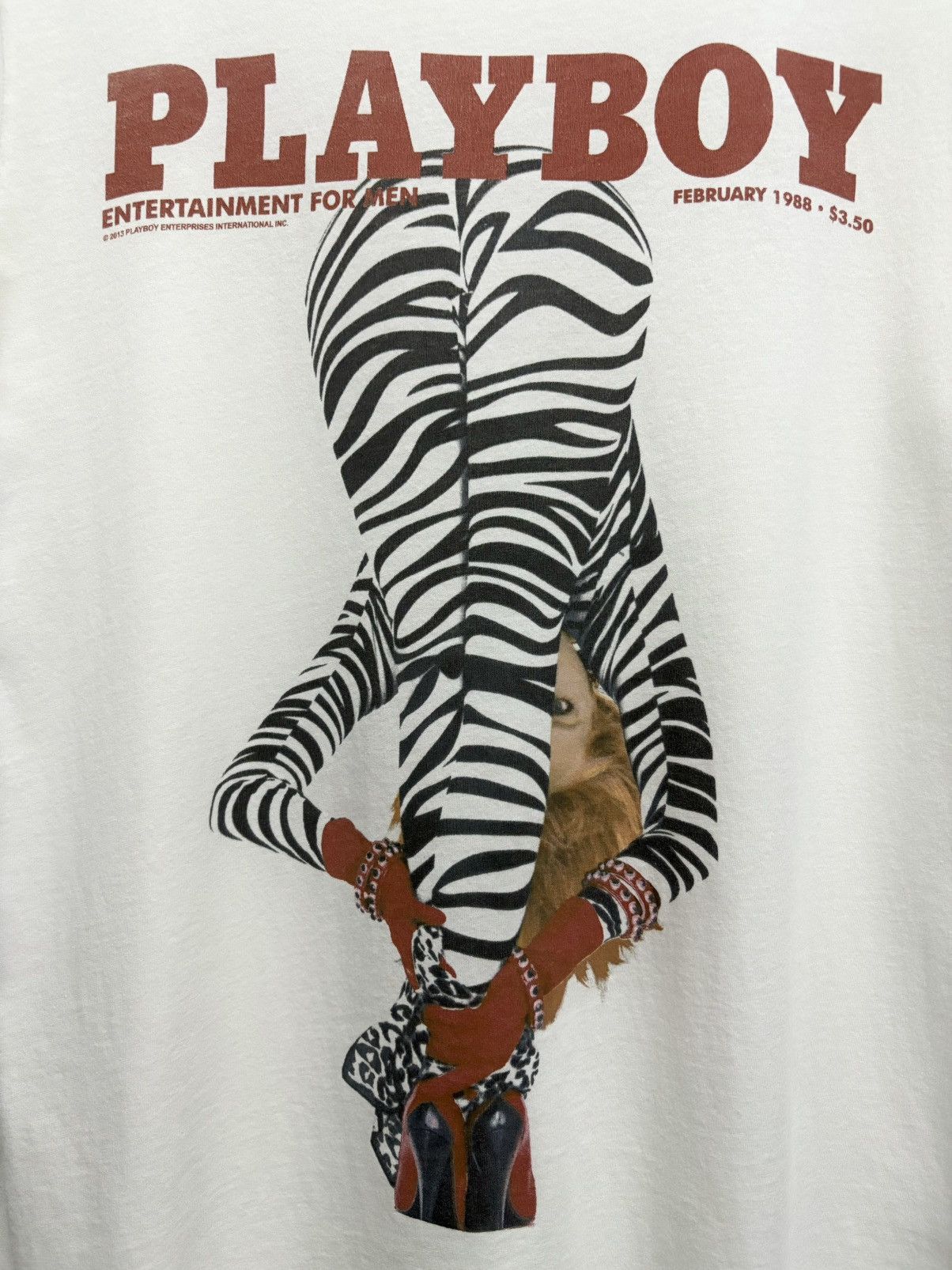 Hysteric Glamour 2000's Junk Food - Playboy for Men / Pop Magazine T-Shirt Size US S / EU 44-46 / 1 - 4 Thumbnail