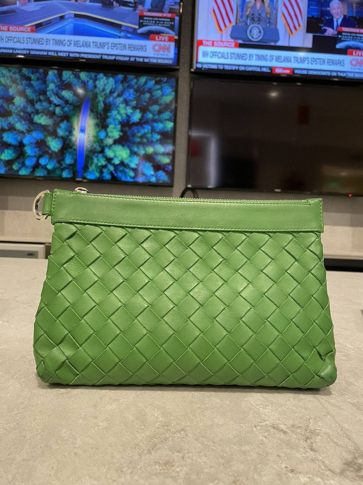 Bottega Veneta Bottega Veneta Woven leather pouch Size ONE SIZE - 2 Thumbnail