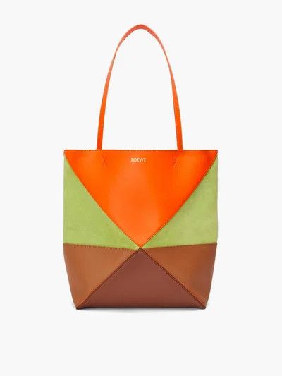 Loewe o1in1g0426 Size: OS/ Medium Puzzle Fold Tote Bag Multicolor Size ONE SIZE - 1 Thumbnail